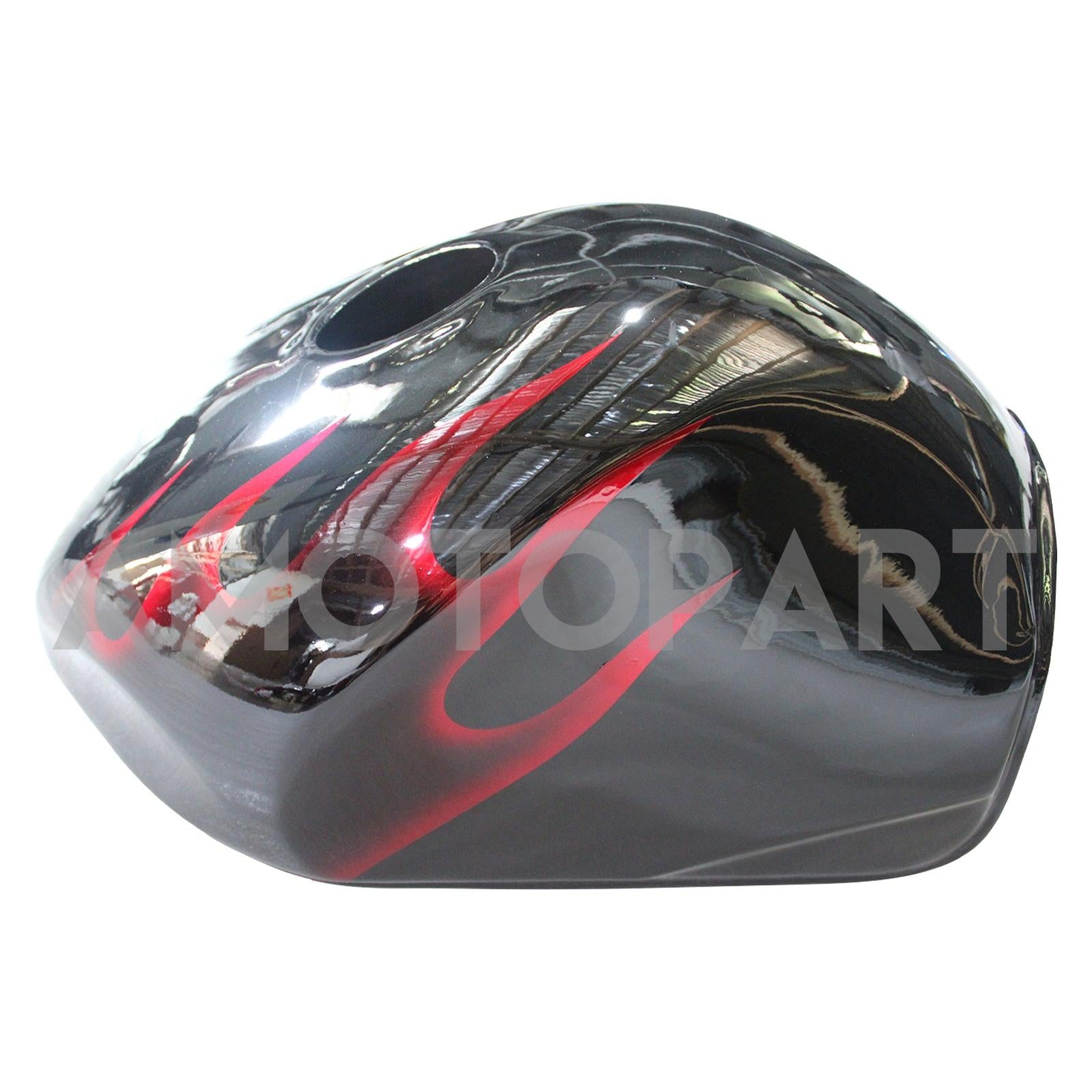 Amotopart Suzuki GSXR600 1996-2000 GSXR750 1996-1999 Blau mit rotem Flammenstil1-Verahmungskit