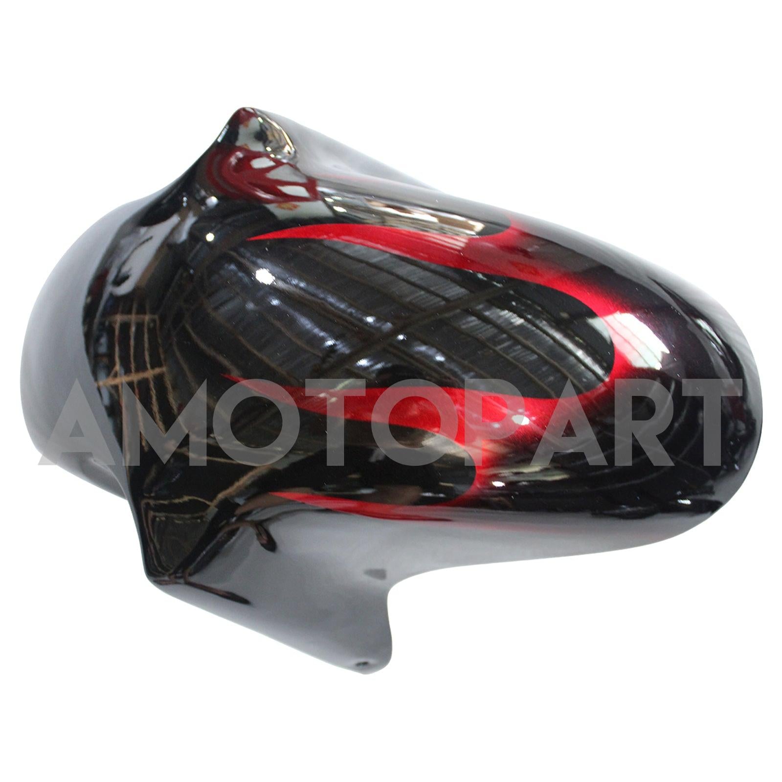 Amotopart Suzuki GSXR600 1996-2000 GSXR750 1996-1999 Blau mit rotem Flammenstil1-Verahmungskit