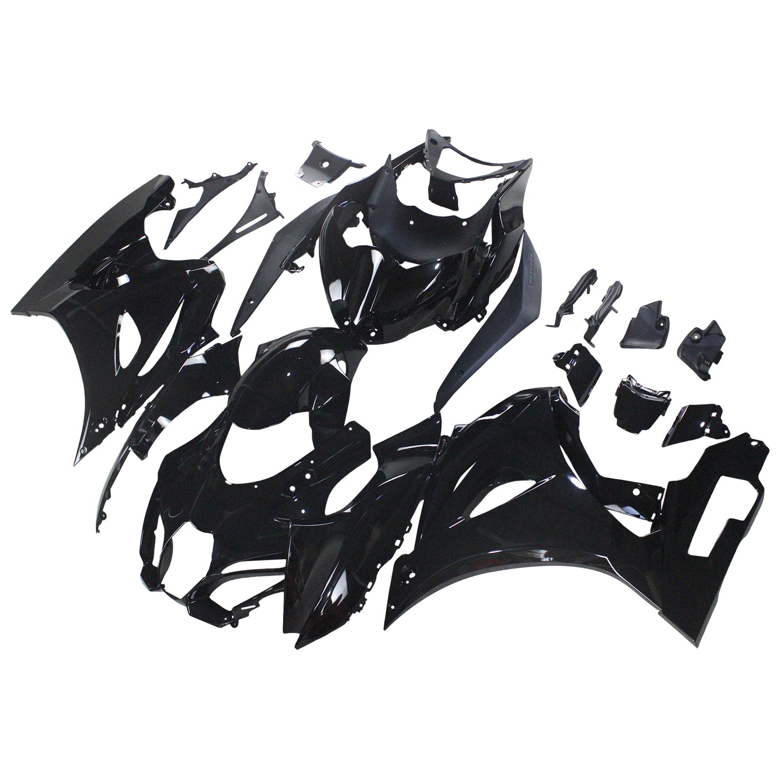Amotopart Suzuki GSXR1000 2017-2024 K17 Blosy Black Fairing Kit