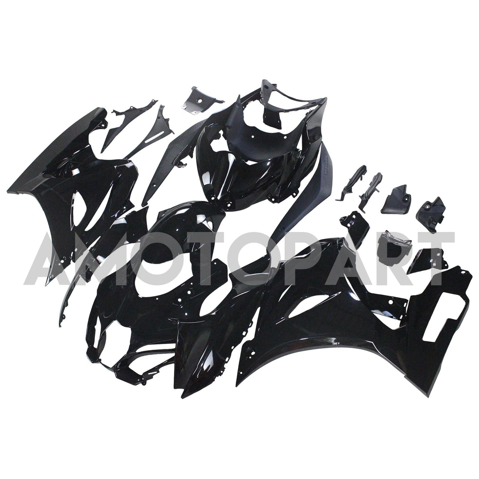 Amotopart スズキ GSXR1000 2017-2024 K17 光沢ブラック フェアリングキット