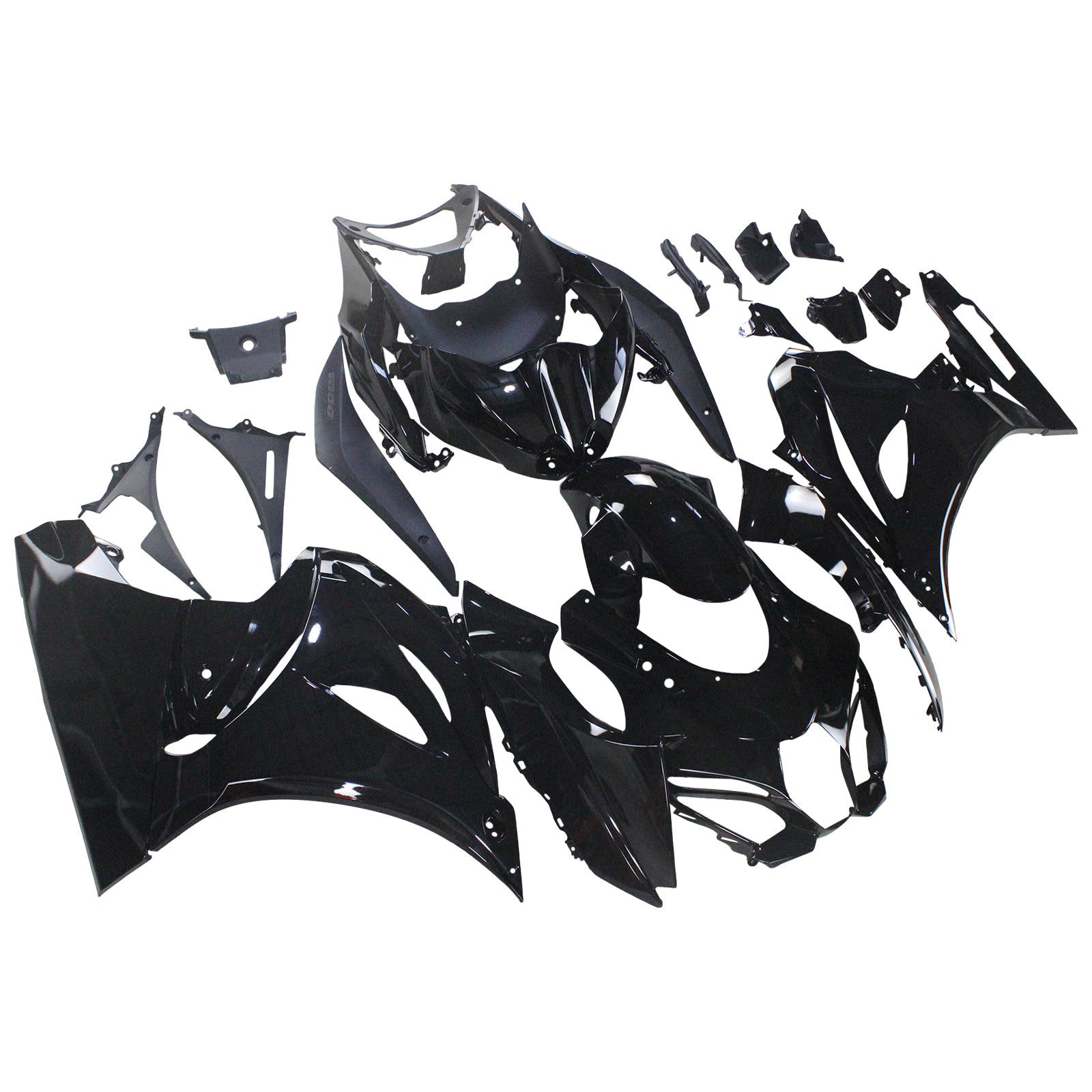 Amotopart Suzuki GSXR1000 2017-2024 K17 Blosy Black Fairing Kit