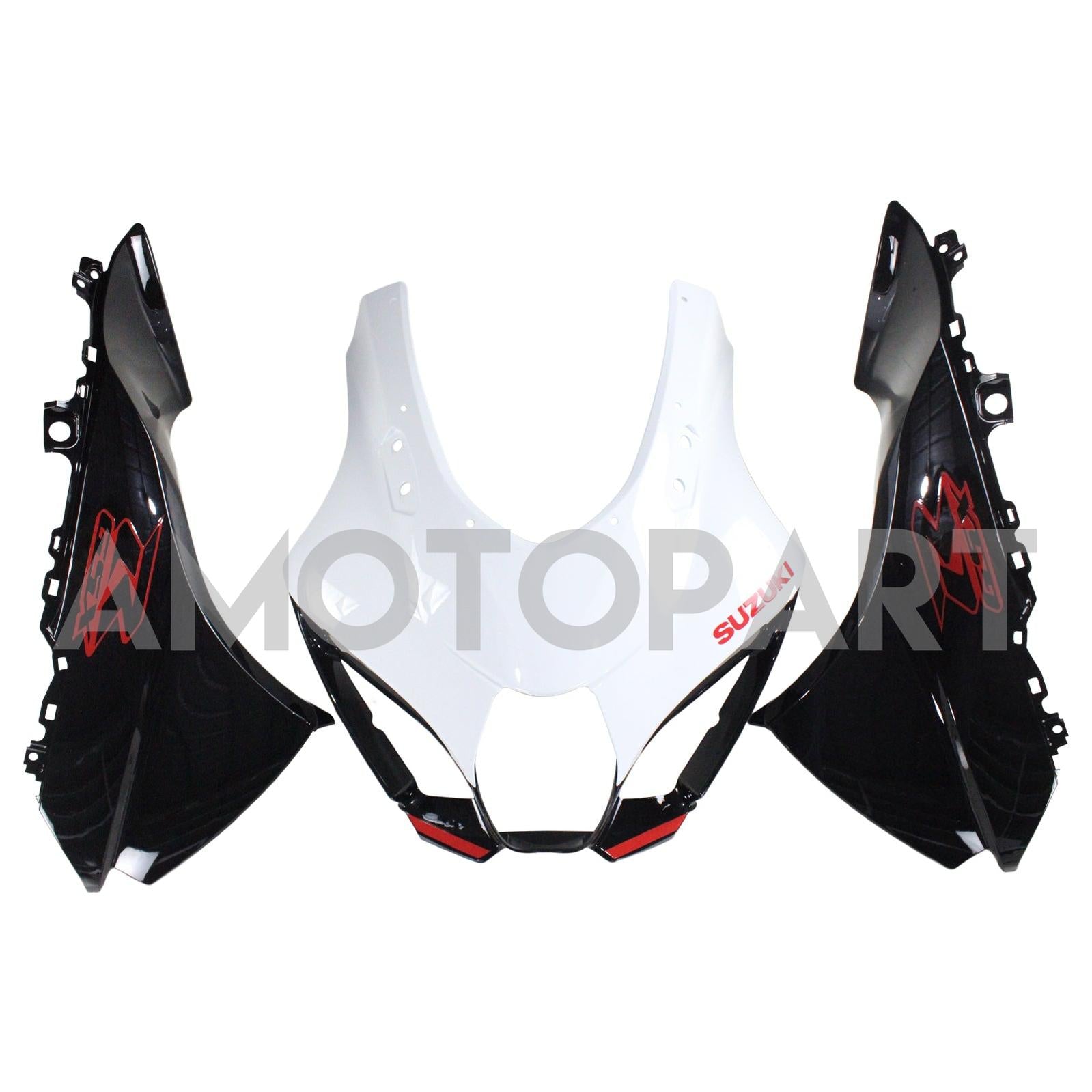 Amotopart Suzuki GSXR1000 2017-2025 K17 White Black Fearing Kit