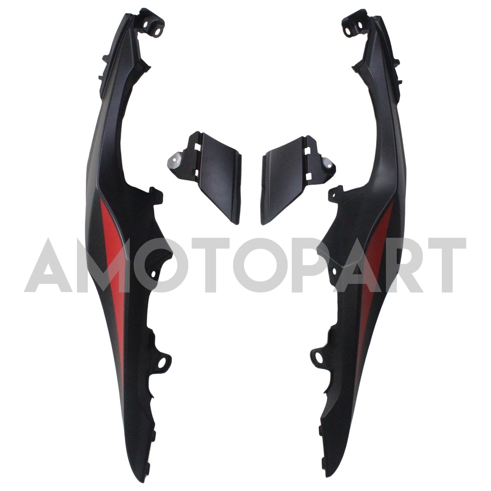 AMOTOTART SUZUKI GSXR1000 2017-2024 K17 BLACK COM RED LOGO FAINING KIT