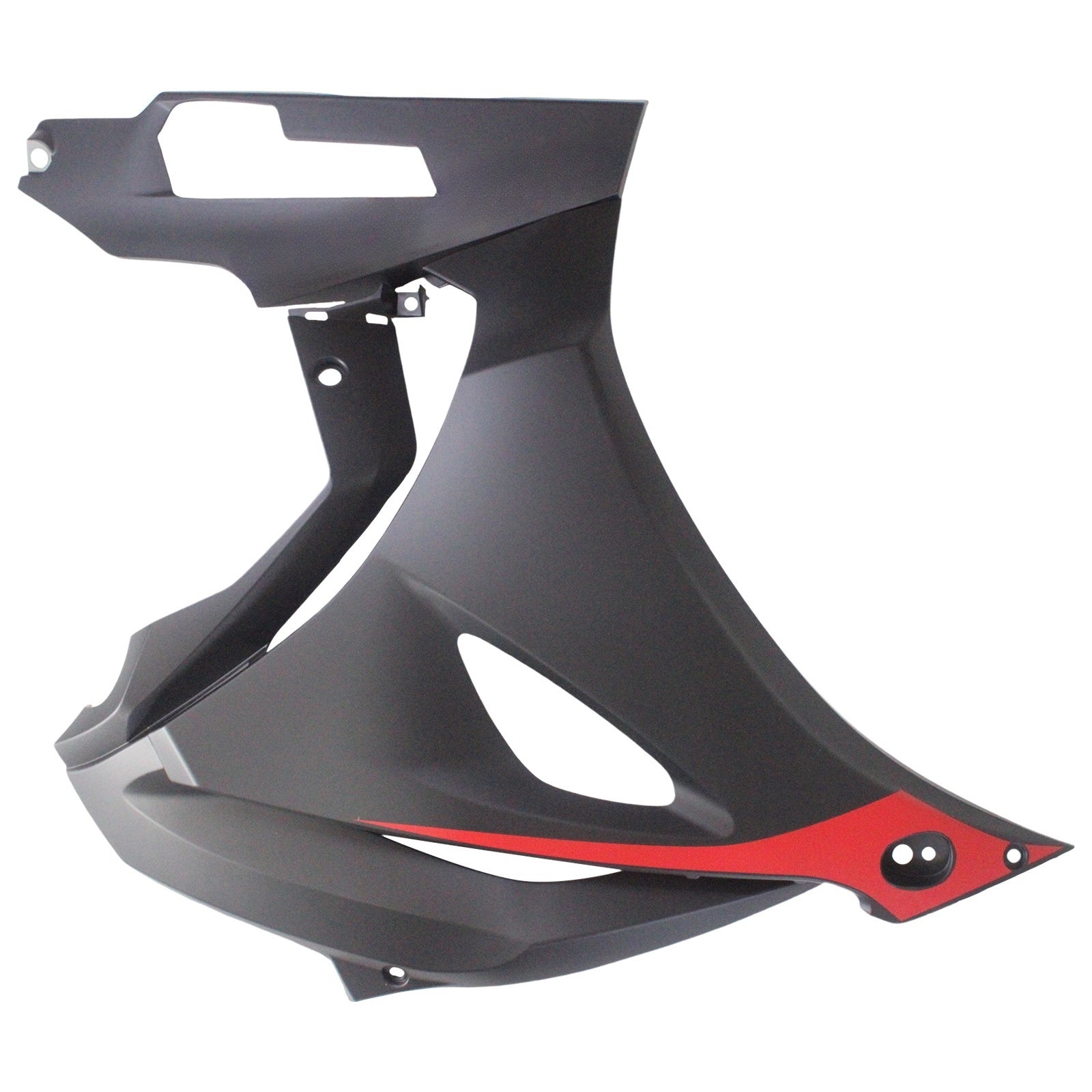 Amotopart Verkleidungsset für Suzuki GSXR1000 2017–2025, K17, Schwarz mit rotem Logo