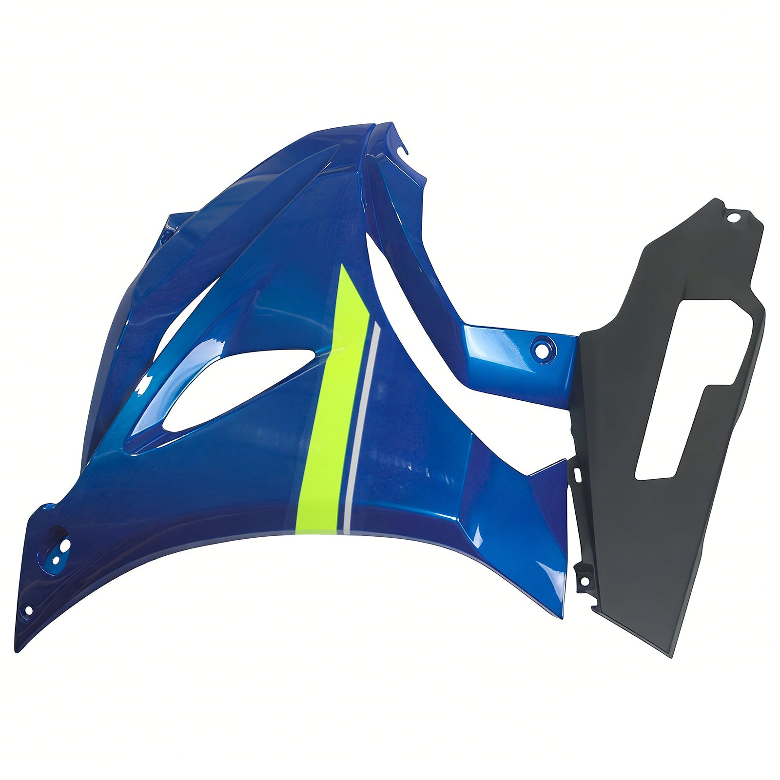 Amotopart Suzuki GSXR1000 2017-2025 K17 Glossy Blue Fairing Kit