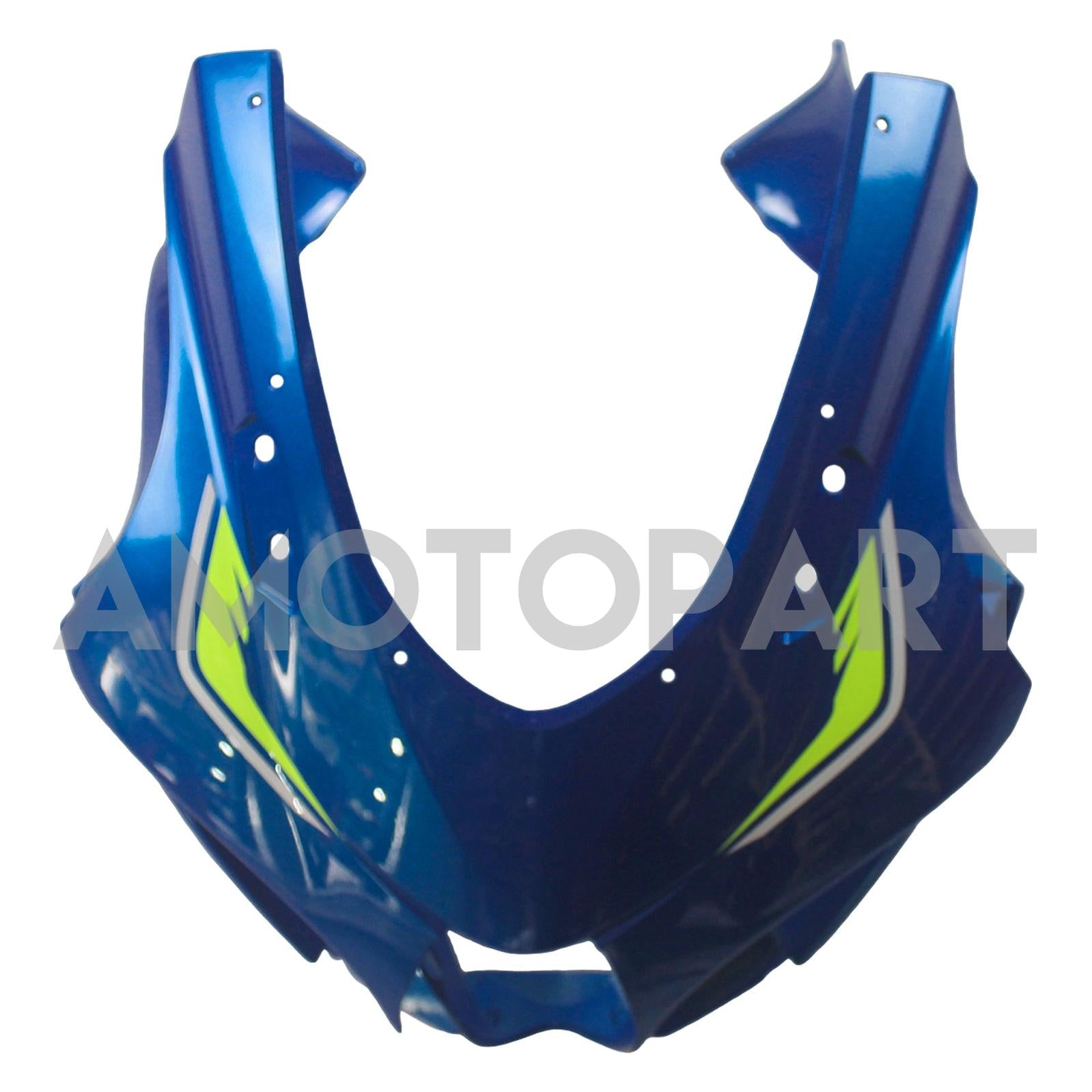Amotopart Suzuki GSXR1000 2017-2025 K17 Glossy Blue Fairing Kit