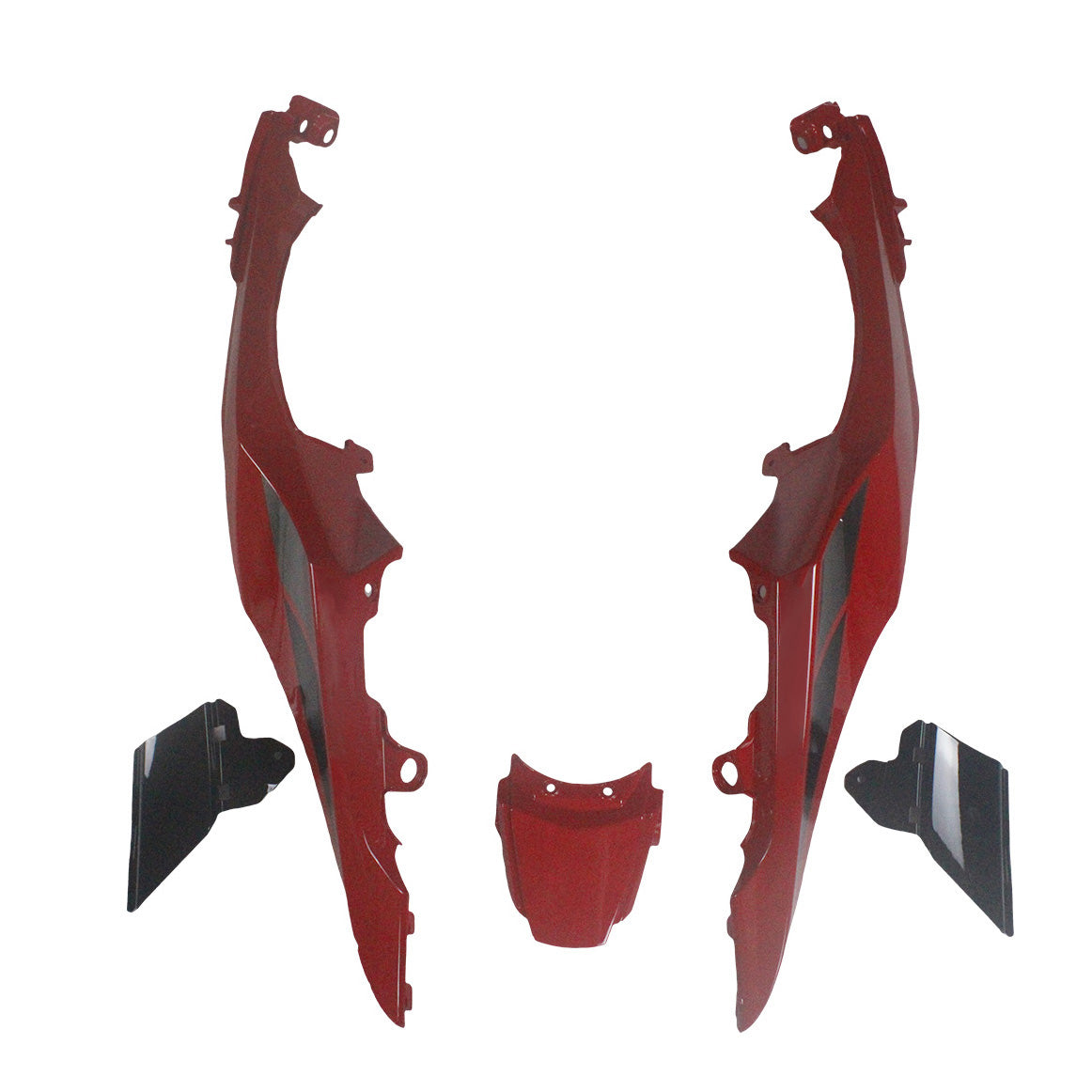 Amotopart Suzuki GSXR1000 2017-2025 K17 Black&Red Fairing Kit