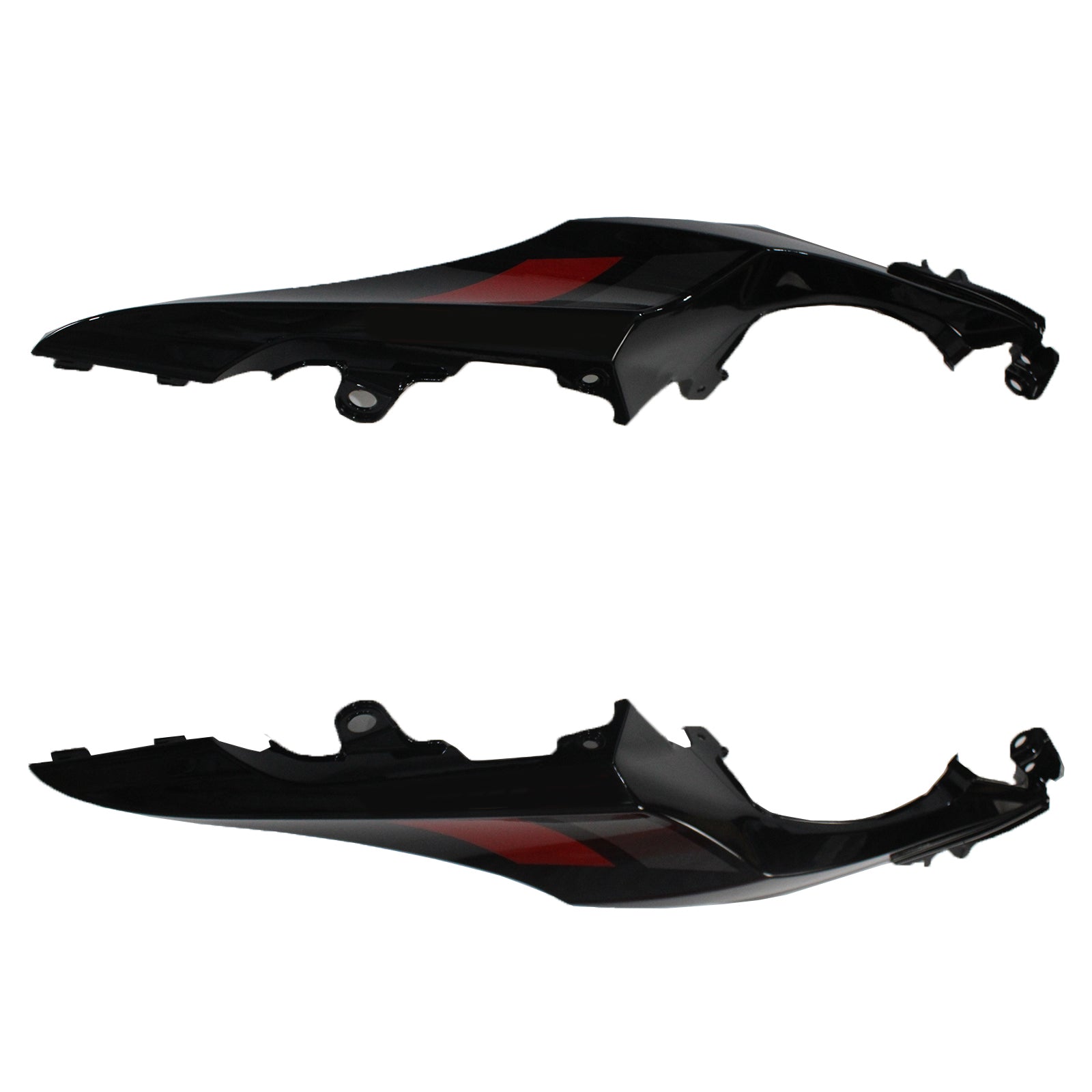 Amotopart Suzuki GSXR1000 2017-2025 K17 Glänzend Rot&BlackFairing Kit