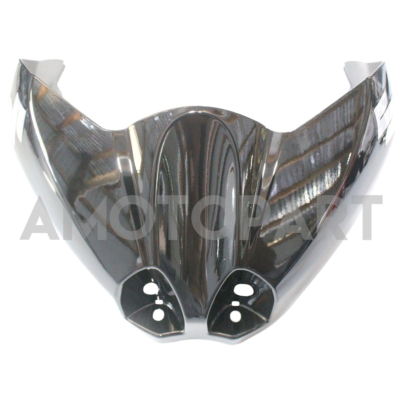 AMOTOPART SUZUKI GSXR1000 2017-2024 K17 BLACK GLOSSY COM BLUE LOGOTO FAIRING KIT