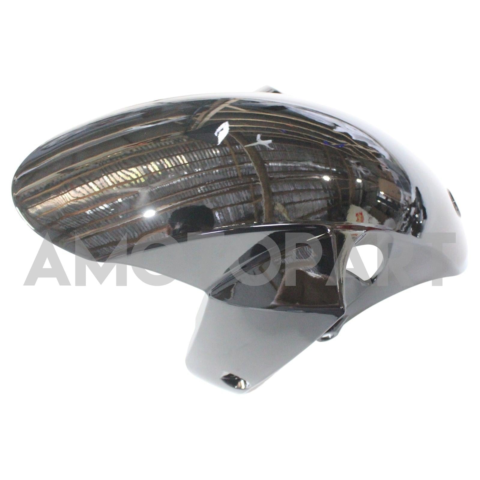 AMOTOPART SUZUKI GSXR1000 2017-2024 K17 BLACK GLOSSY COM BLUE LOGOTO FAIRING KIT