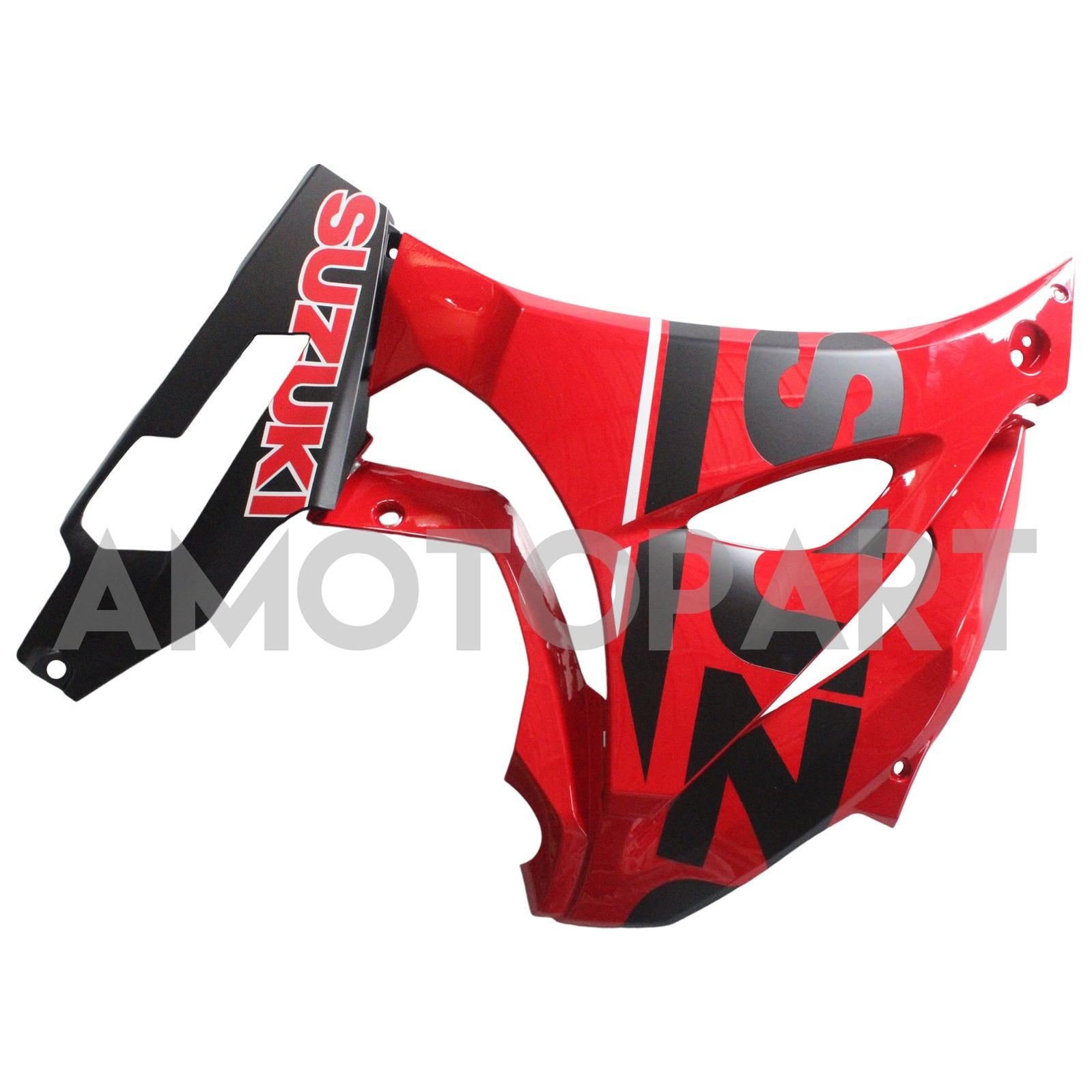 AMOTOPART SUZUKI GSXR1000 2017-2024 K17 Kit de carenagem preta vermelha brilhante