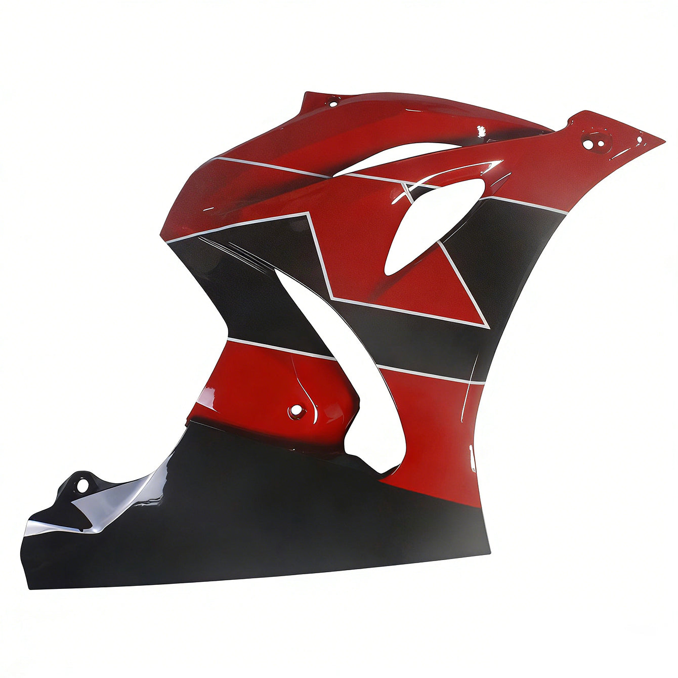 Amotopart 2017-2025 K17 GSXR1000 Suzuki Black&Red Style1 Fairing Kit