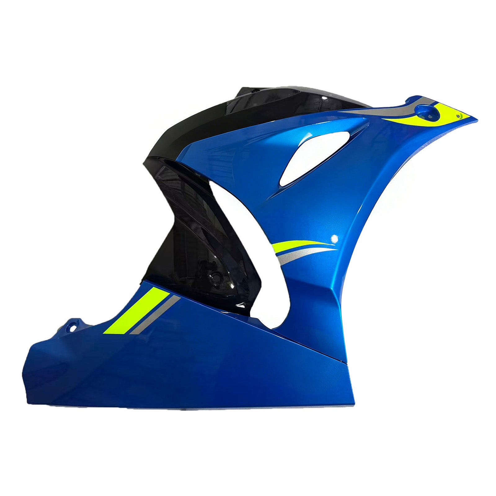 Amotopart 2017-2025 K17 GSXR1000 Suzuki Schwarz&Blue Style2 Verkleidungssatz