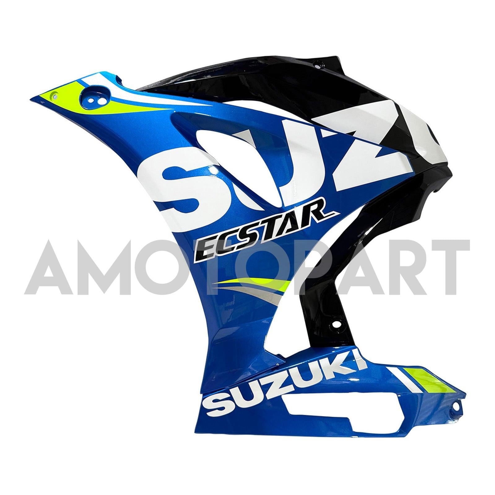 Amotopart 2017-2024 K17 GSXR1000 スズキ ブラック&ブルー Style2 フェアリングキット