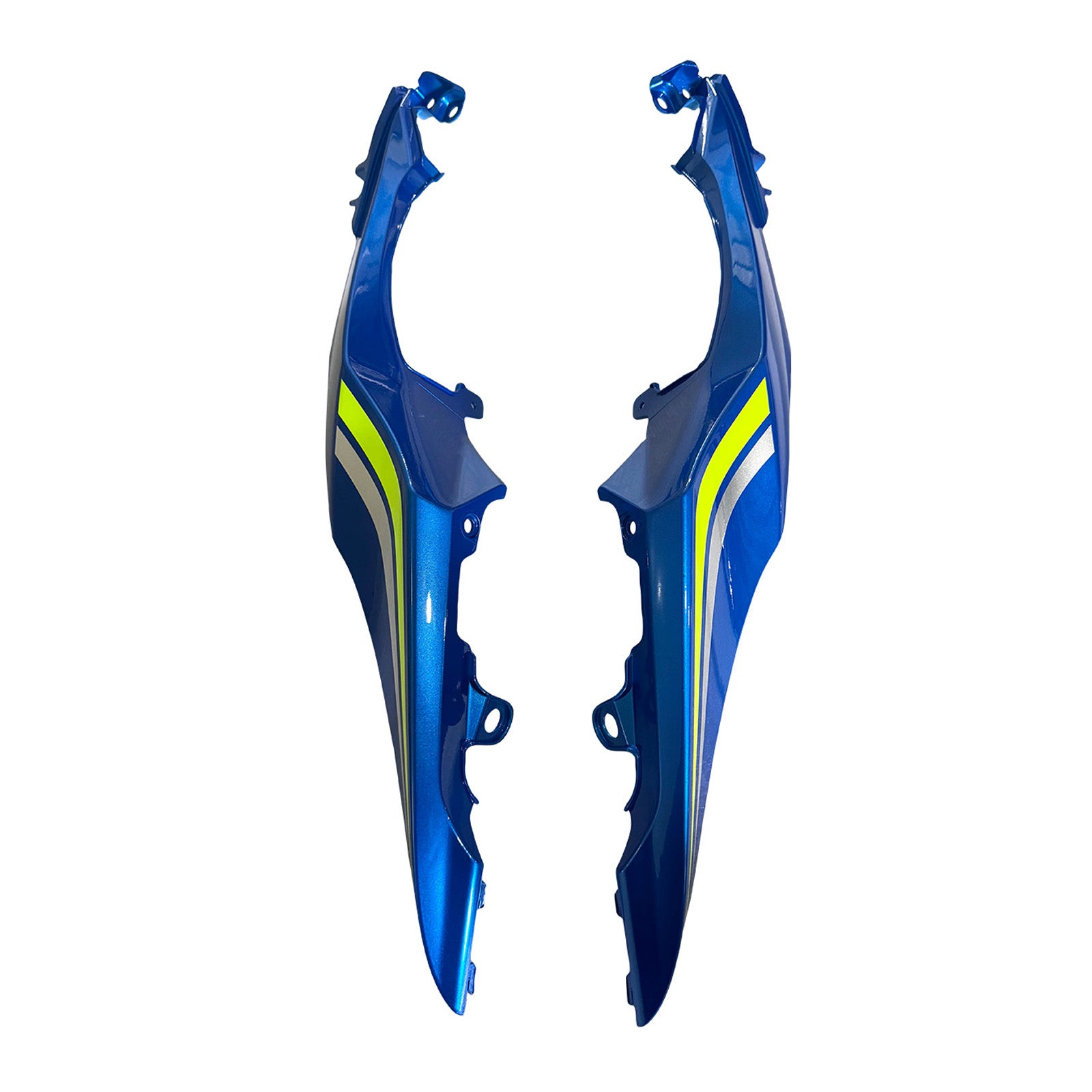 Amotopart 2017-2025 K17 GSXR1000 Suzuki Black&Blue Style2 Fairing Kit