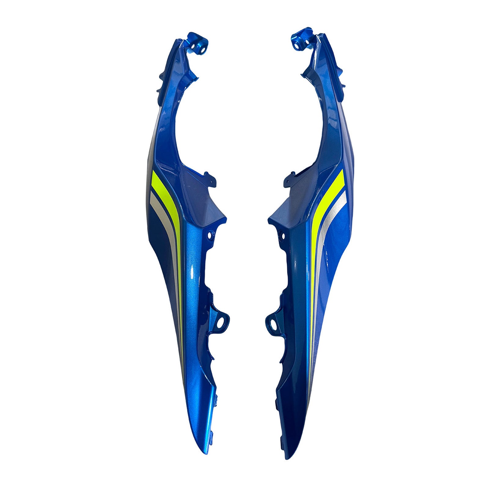 Amotopart 2017-2025 K17 GSXR1000 Suzuki Schwarz&Blue Style2 Verkleidungssatz