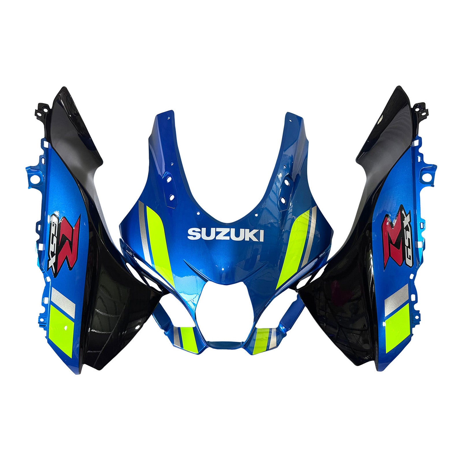 Amotopart 2017-2025 K17 GSXR1000 Suzuki Black&Blue Style2 Fairing Kit