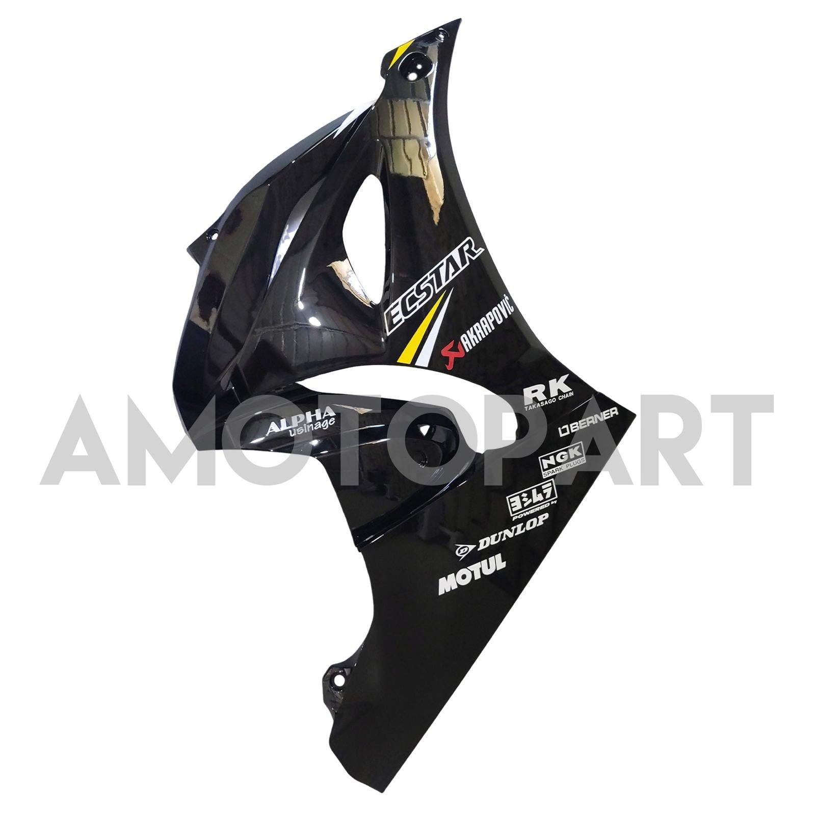 Amotopart 2017-2025 K17 GSXR1000 Suzuki Schwarz&Weißes Verkleidungsset