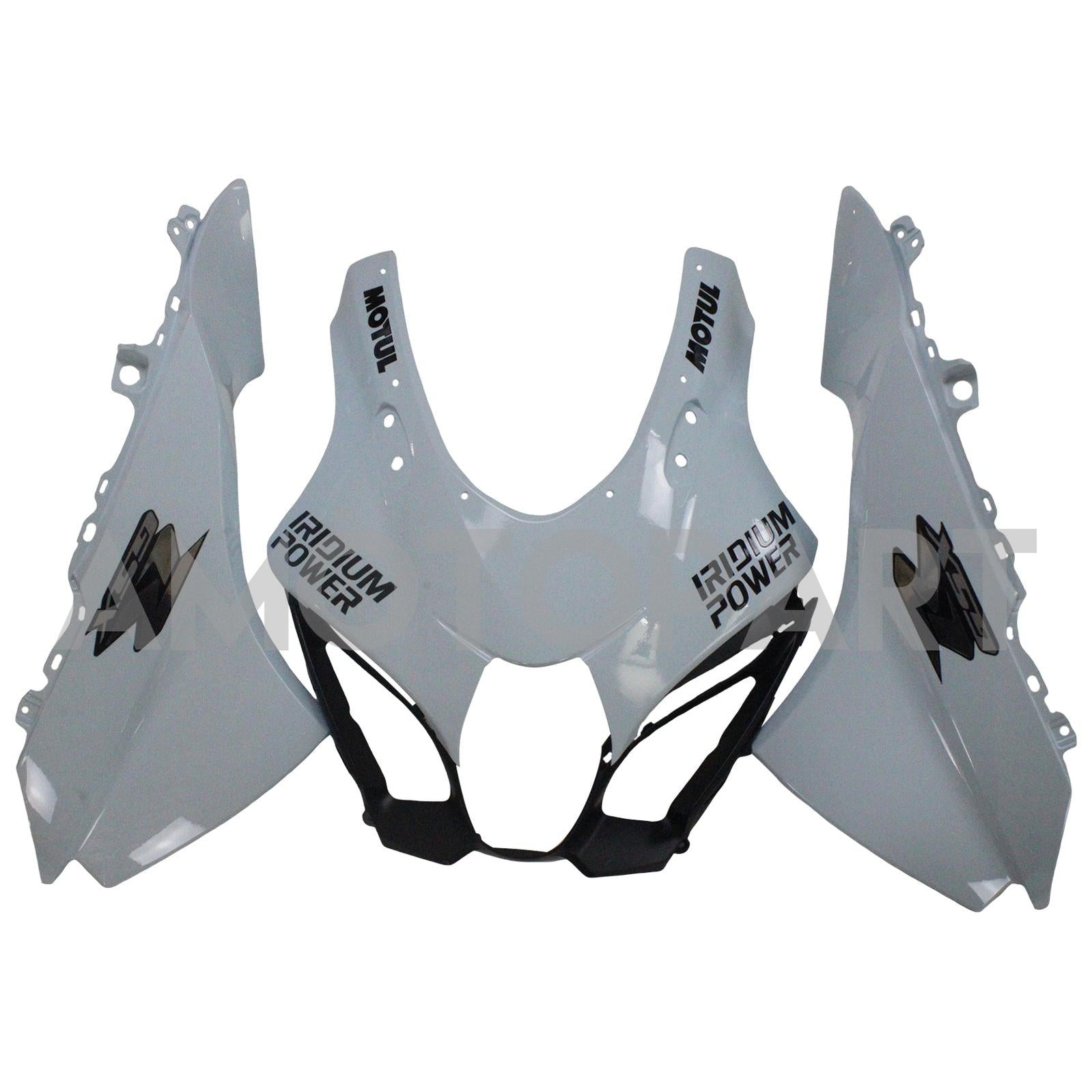 Amotopart 2017-2024 K17 GSXR1000 Suzuki Grey Mix Blue Fadiling Kit