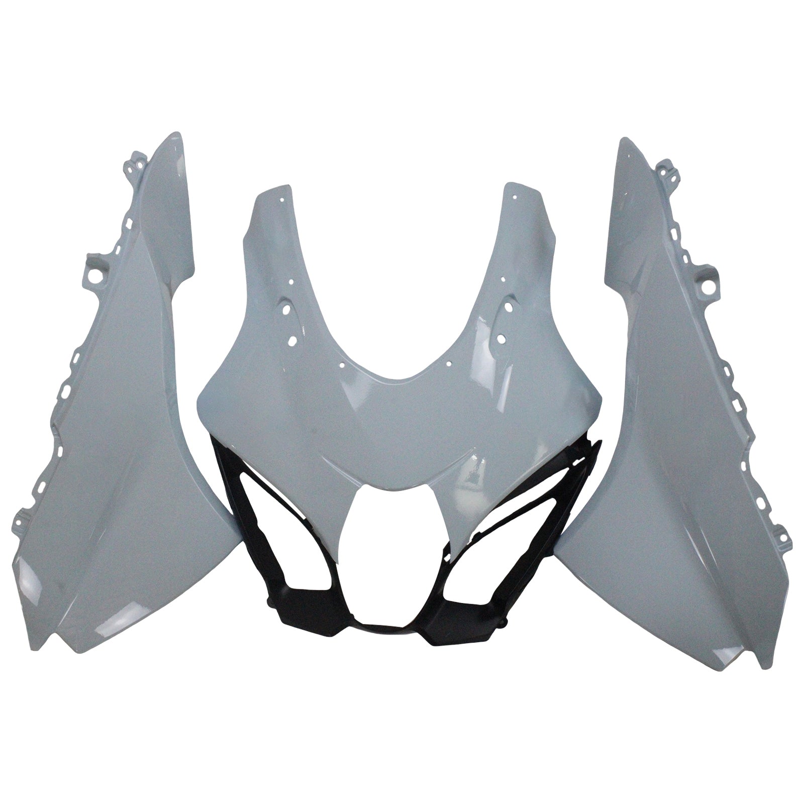 Amotopart 2017-2024 K17 GSXR1000 Suzuki Grey Mix Blue Fadiling Kit