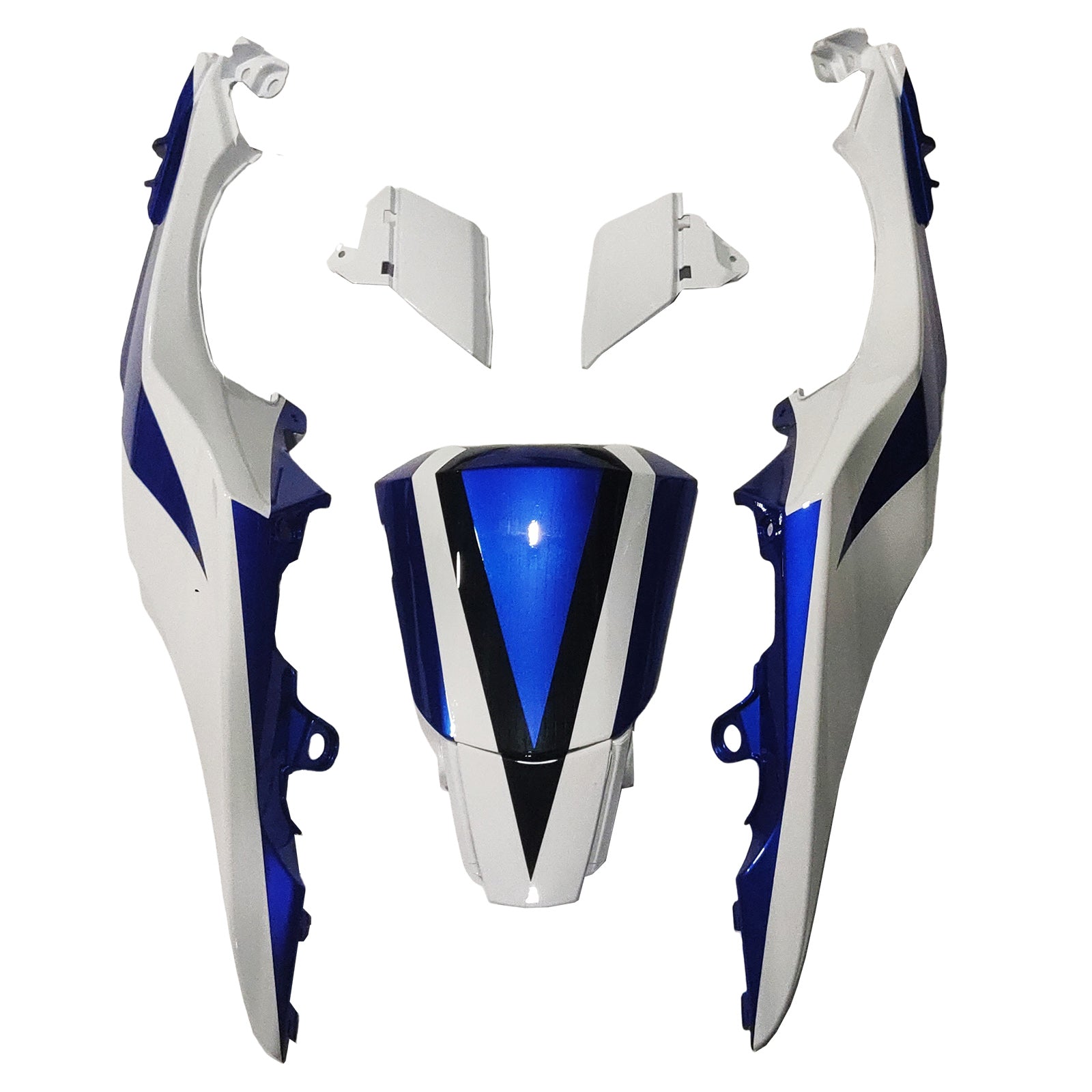 Amotopart 2017-2024 K17 GSXR1000 Suzuki Black & Blue Style4 Failing Kit