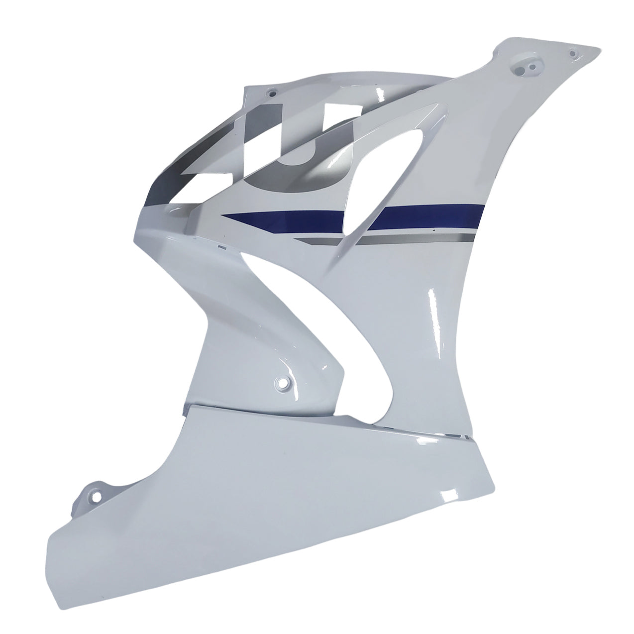 Amotopart 2017-2024 K17 GSXR1000 スズキ ホワイト&ブルー Style2 フェアリングキット