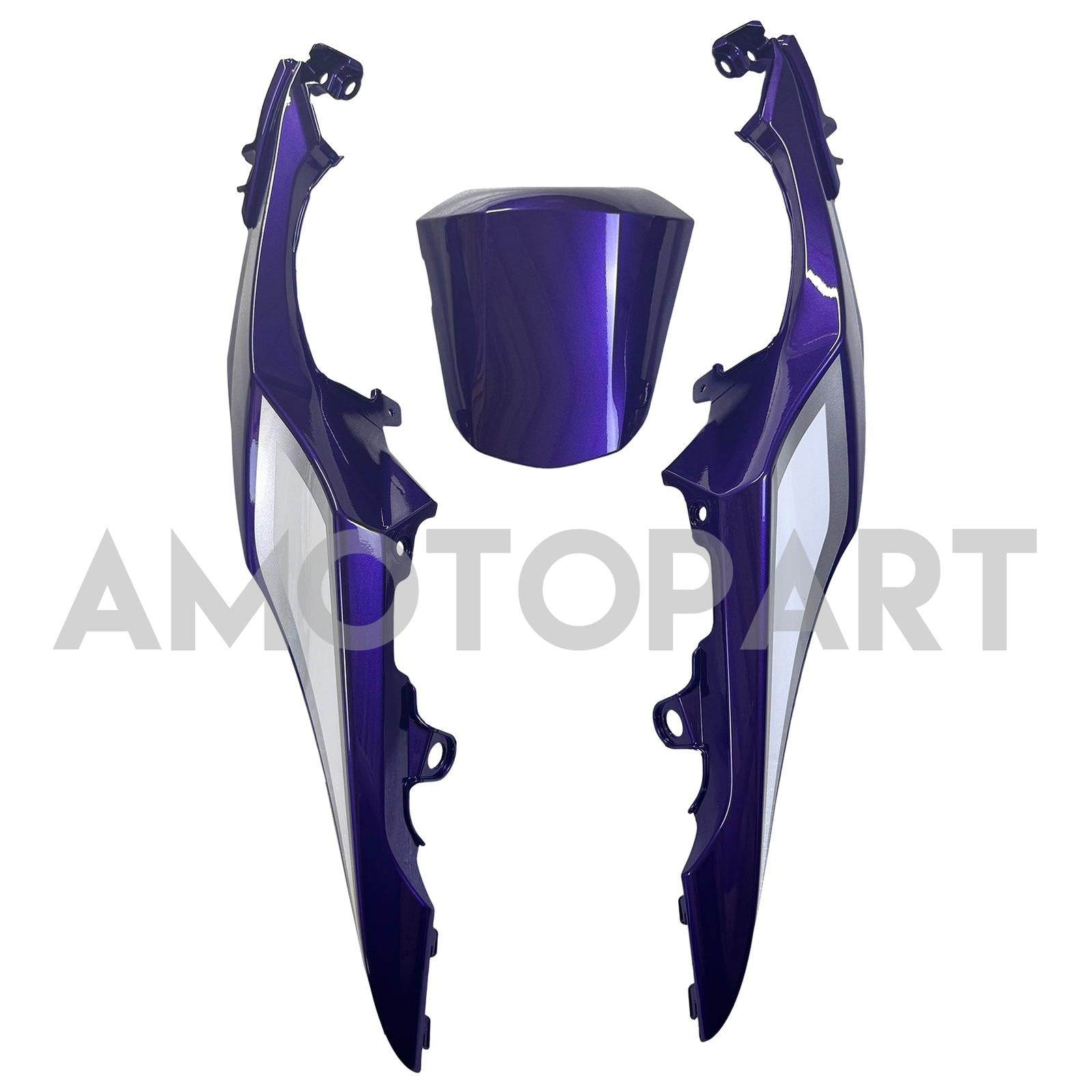 Amotopart 2017-2025 Suzuki GSXR1000 White Fairing Kit