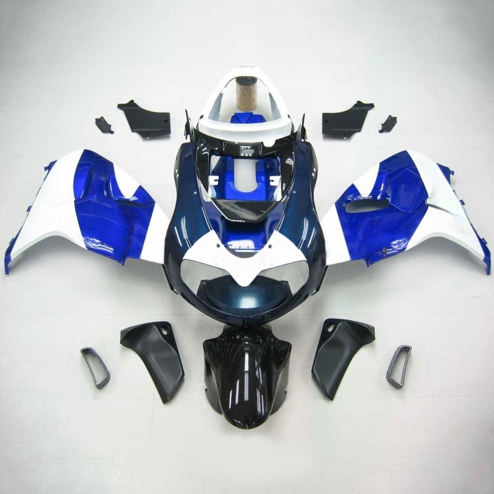 Amotopart 1998-2003 Suzuki TL1000R Fairing Blue&White Style3 Kit