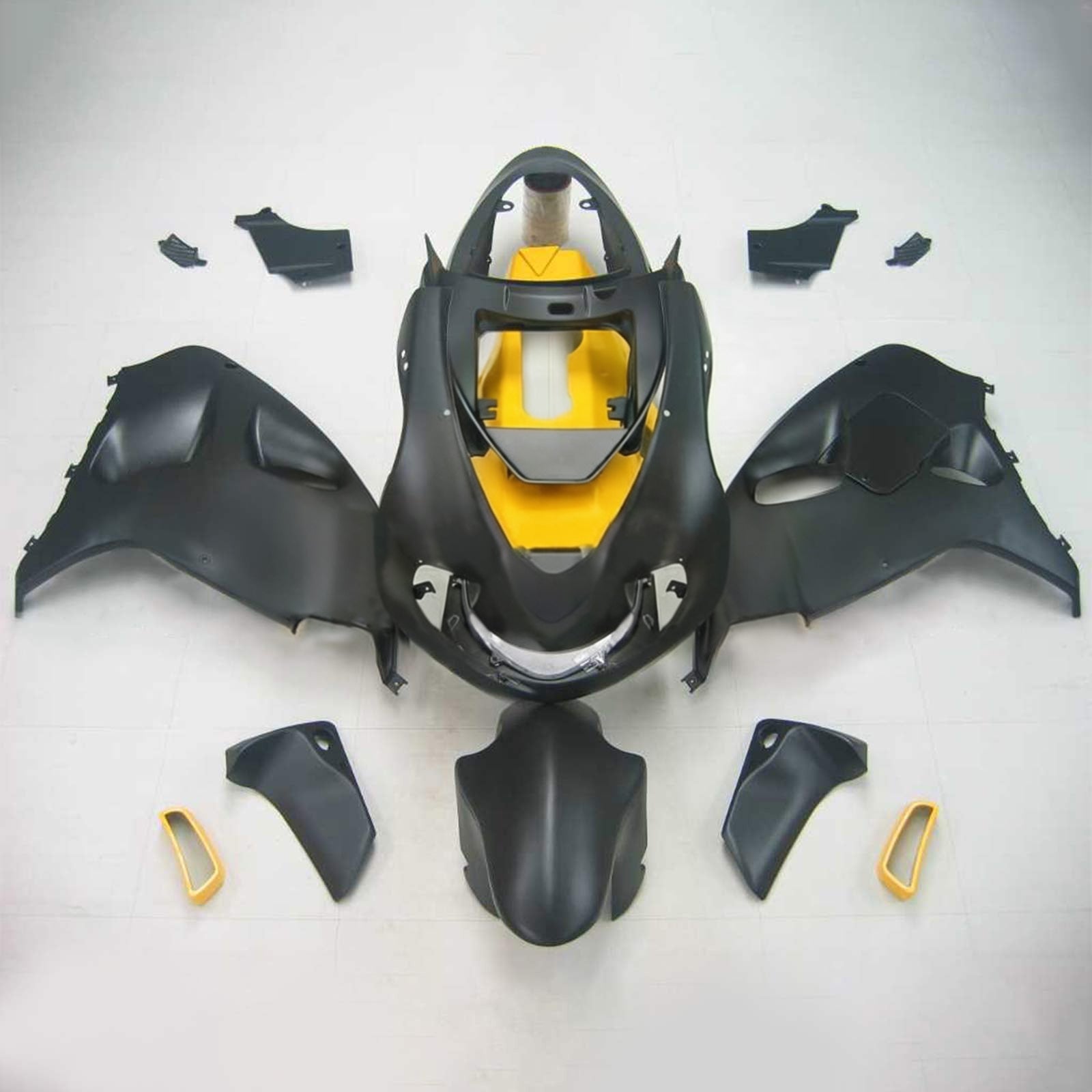 Amotopart 1998-2003 Suzuki TL1000R Kåbe Mat Sort&Ygult sæt