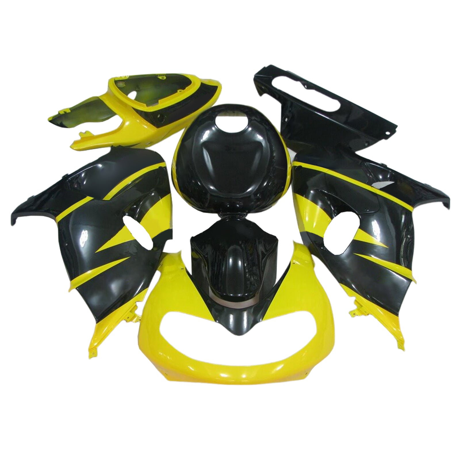 Amotopart 1998-2003 Suzuki TL1000r Black Fairing Kit