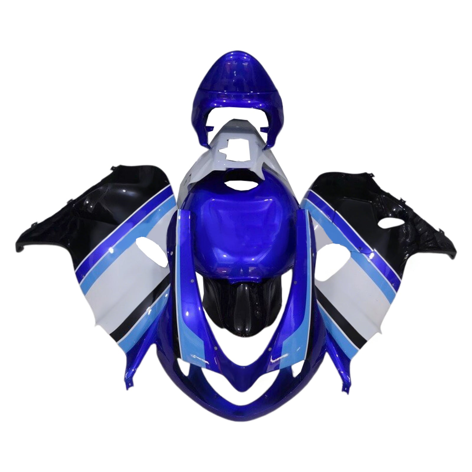 Amotopart 1998-2003 TL1000R Suzuki Blue&White Style8 Fairing Kit