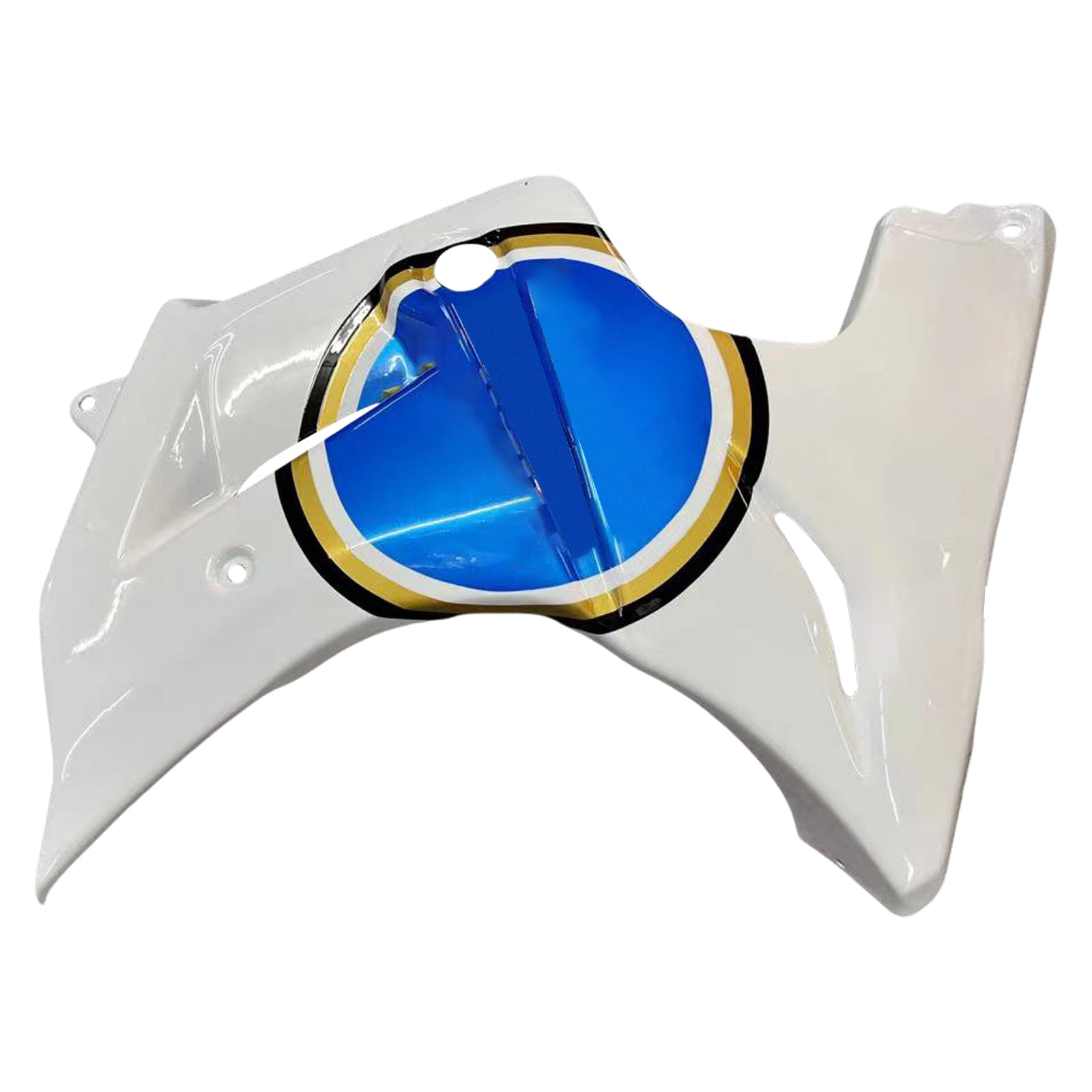 Amotopart Suzuki SV650 2003-2013 White Blue Fairing Kit