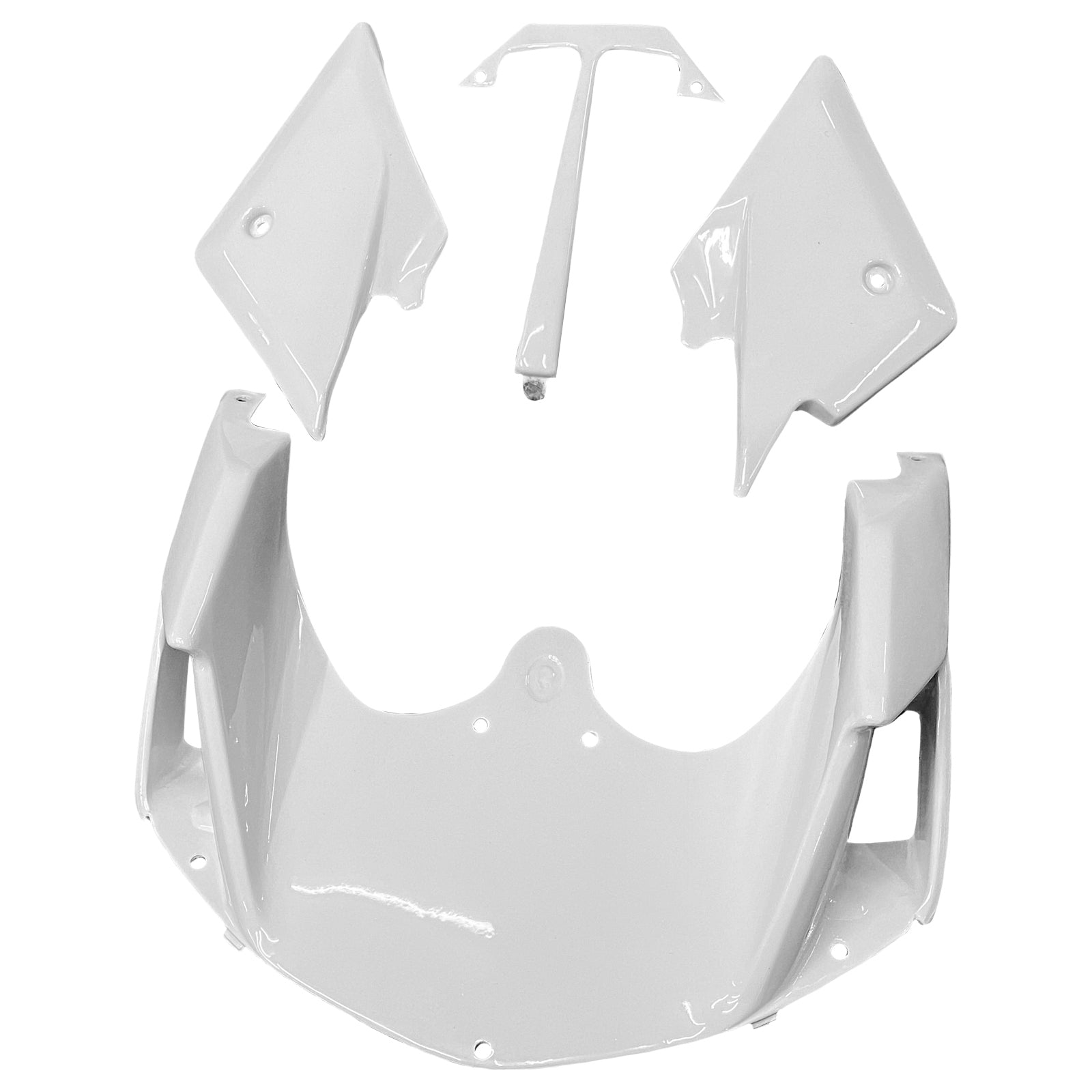 Amotopart Suzuki SV650 2003-2013 White Red Fairing Kit