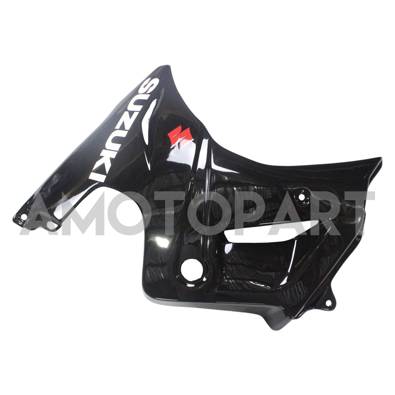Amotopart スズキ SV650 2003-2013 光沢のあるブラック フェアリングキット