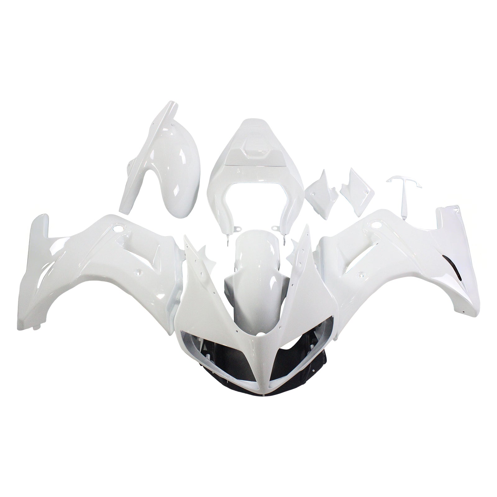 Amotopart Suzuki SV650 2003-2013 White Fairing Kit