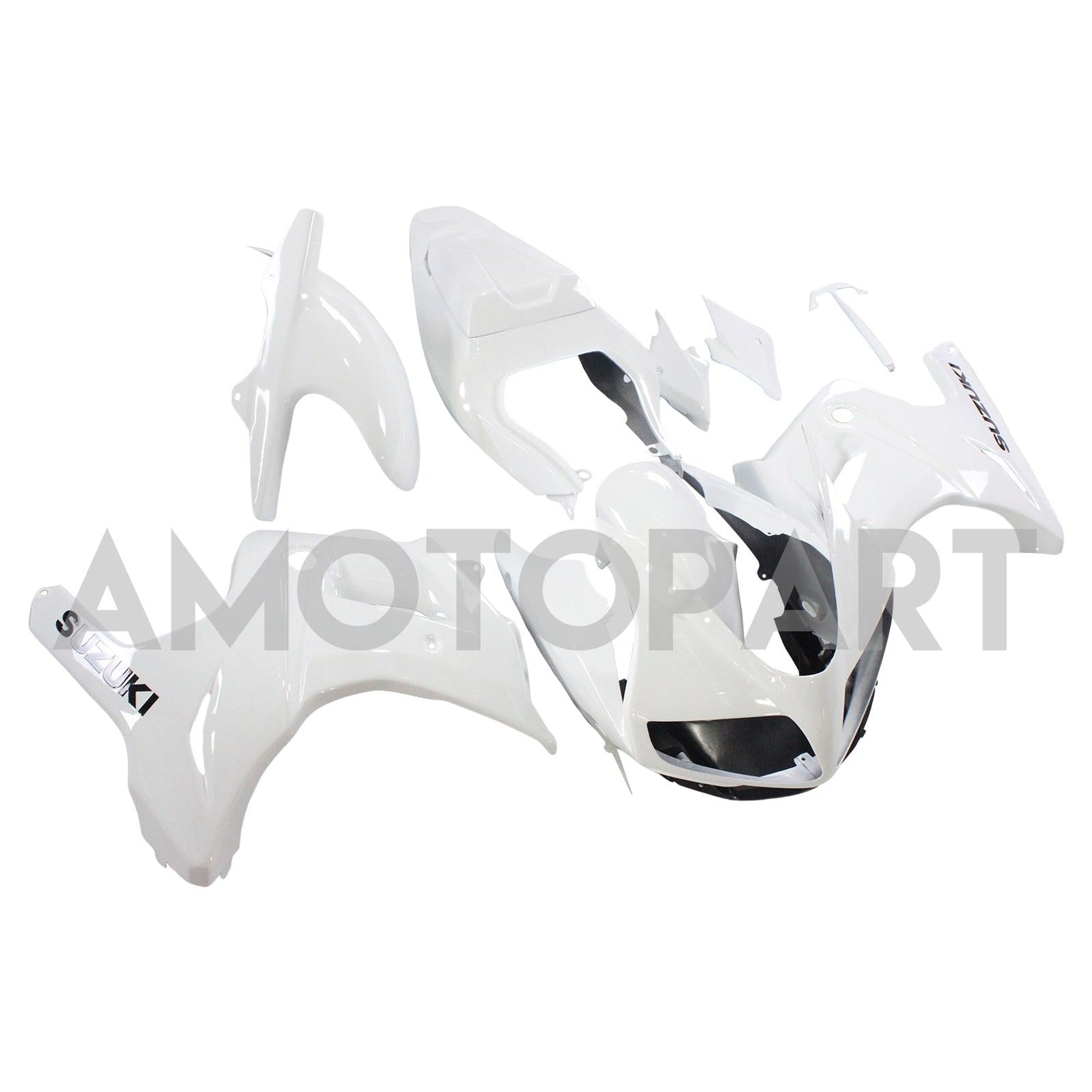 Amotopart スズキ SV650 2003-2013 ホワイト フェアリングキット