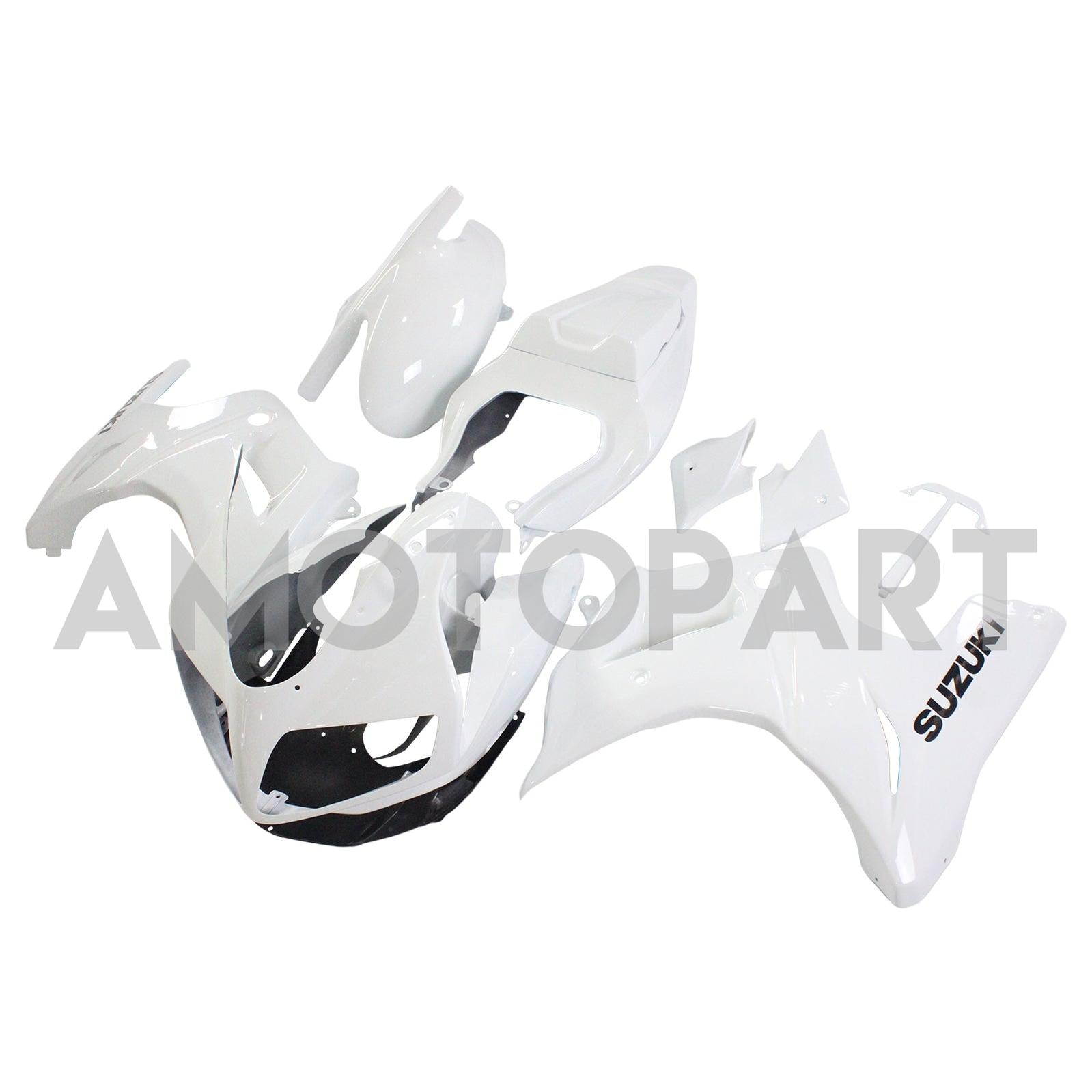 Amotopart スズキ SV650 2003-2013 ホワイト フェアリングキット