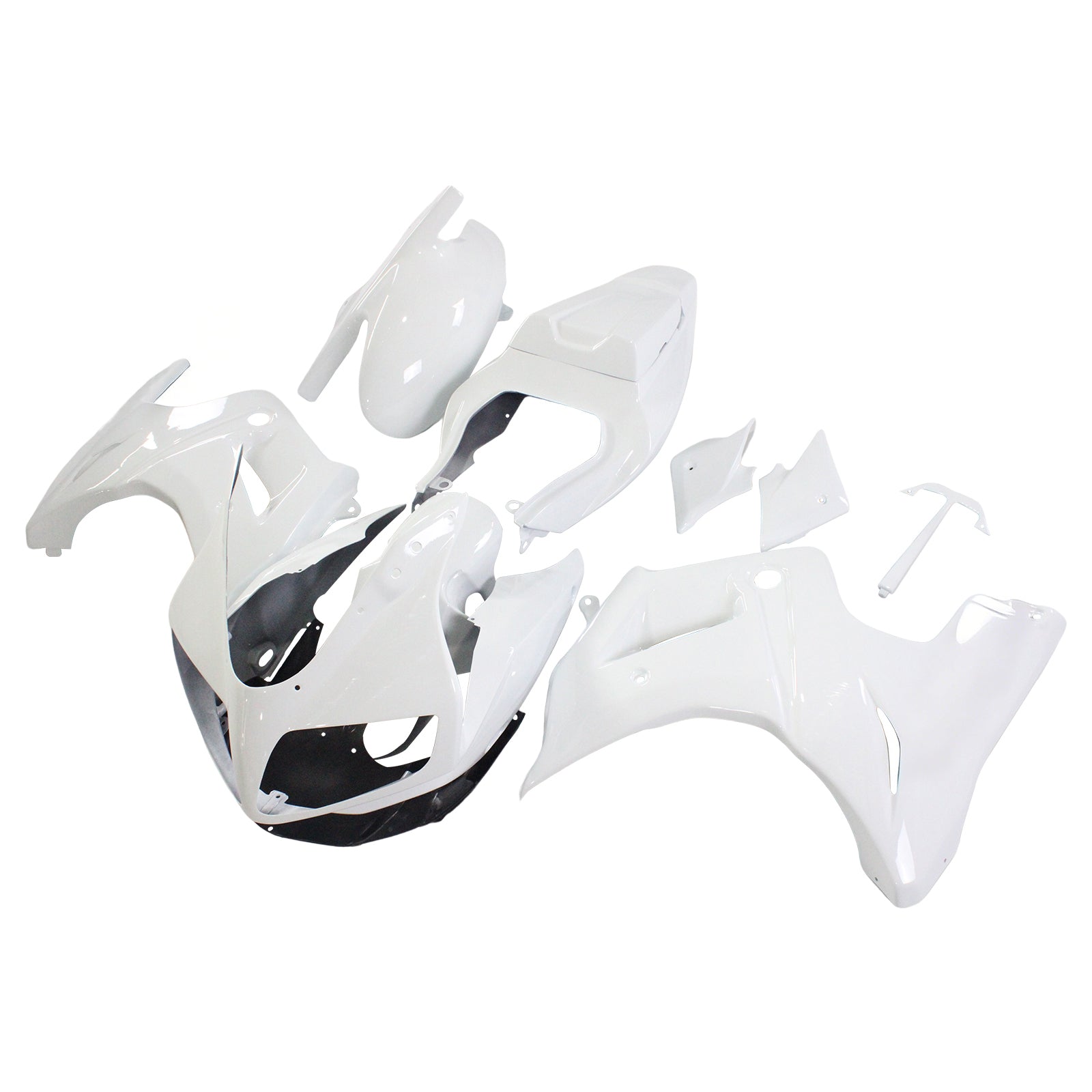 Amotopart Suzuki SV650 2003-2013 White Fairing Kit
