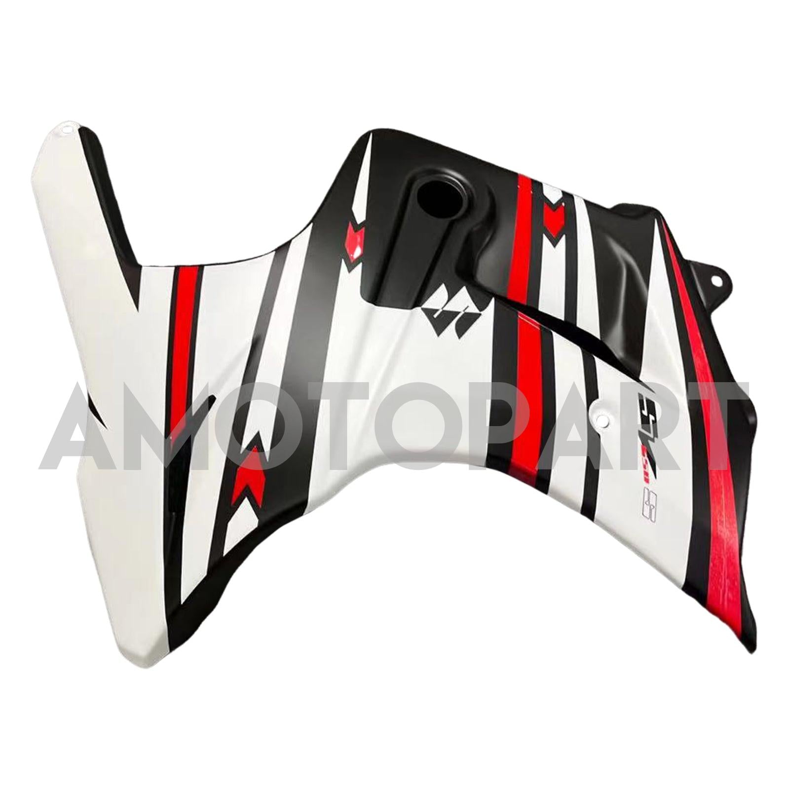 Amotopart スズキ SV650 2003-2013 ホワイト ブラック フェアリングキット