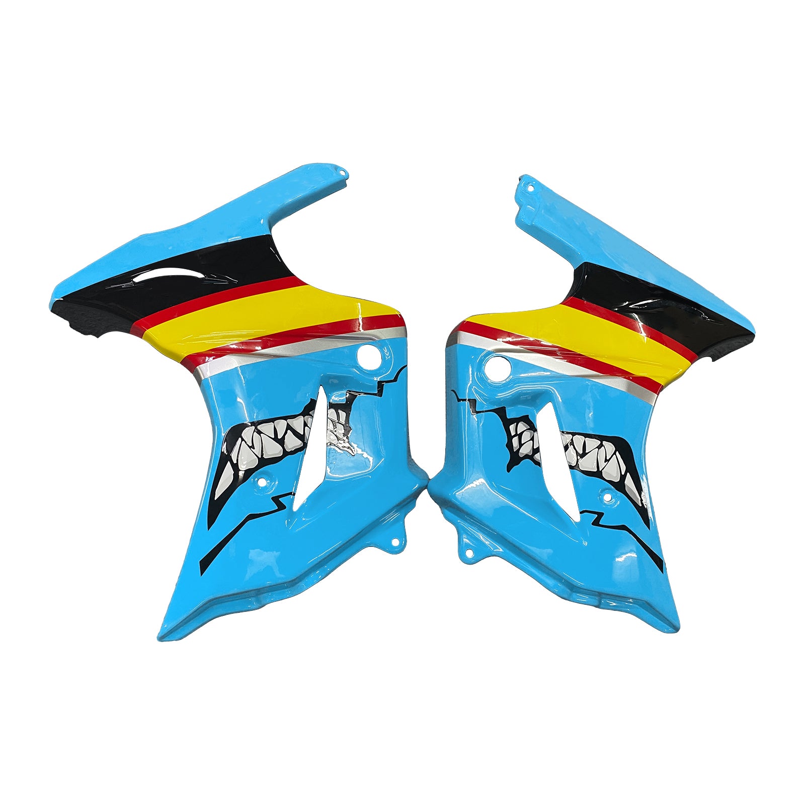 Amotopart Suzuki SV650 2003-2013 Blue Yellow Fairing Kit