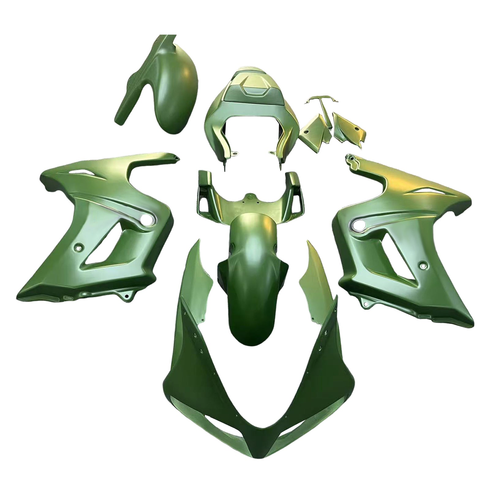 Amotopart Suzuki SV650 2003-2011 Matt Green Fairing Kit