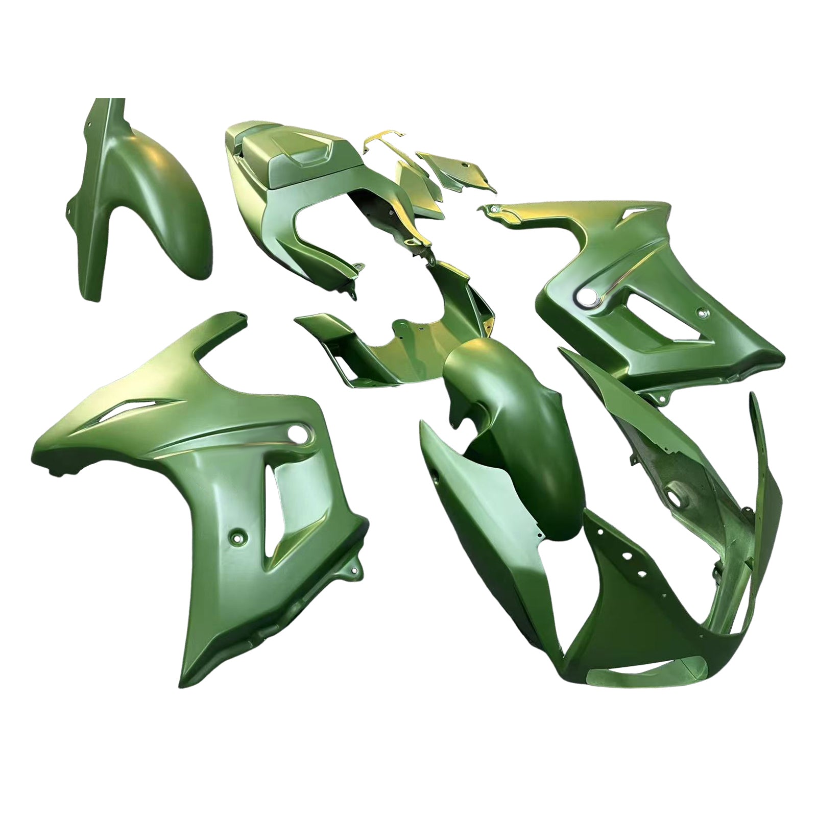 Amotopart Suzuki SV650 2003-2011 Matt Green Fairing Kit