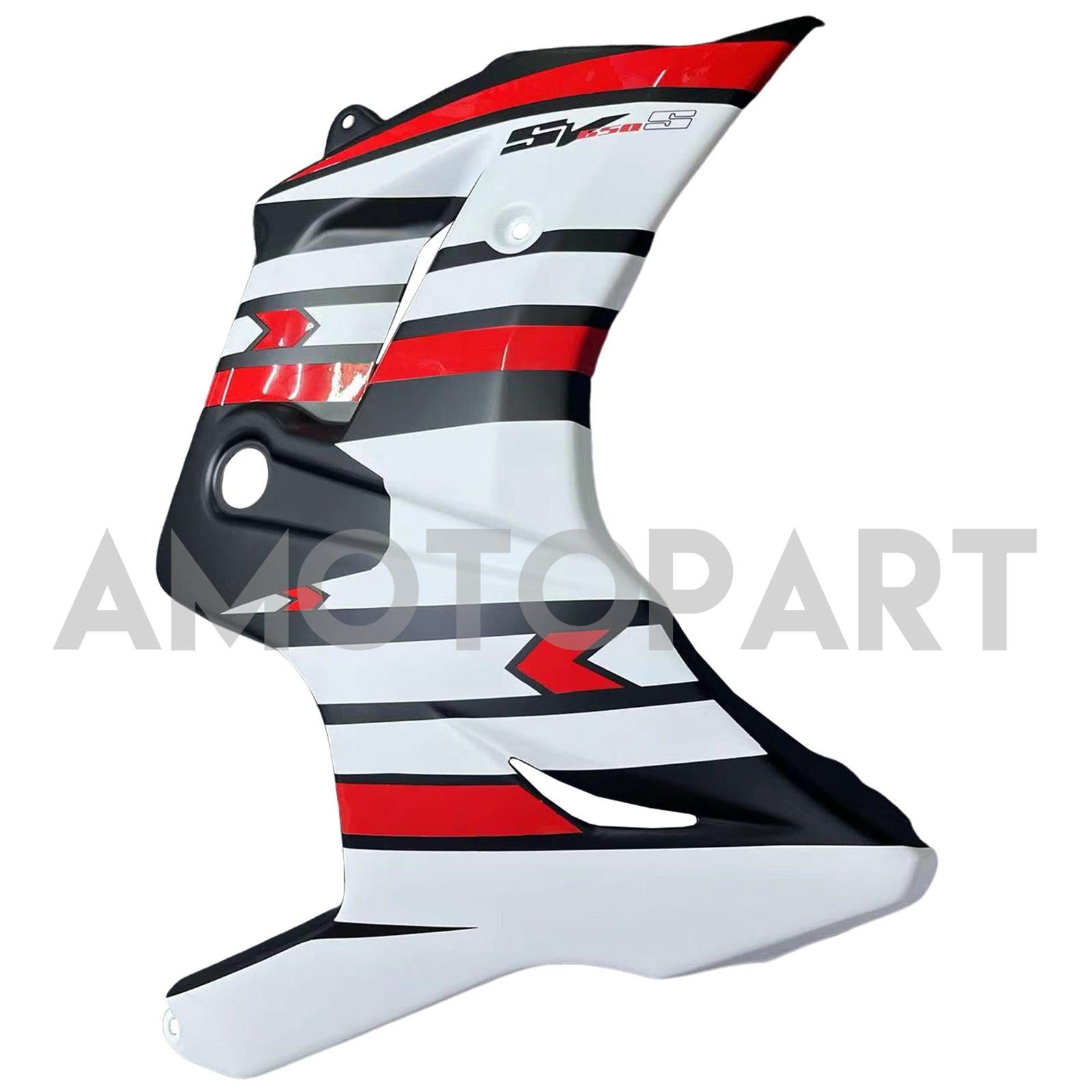 Amotopart 2003-2013 SV650 Suzuki Red&White Fairing Kit