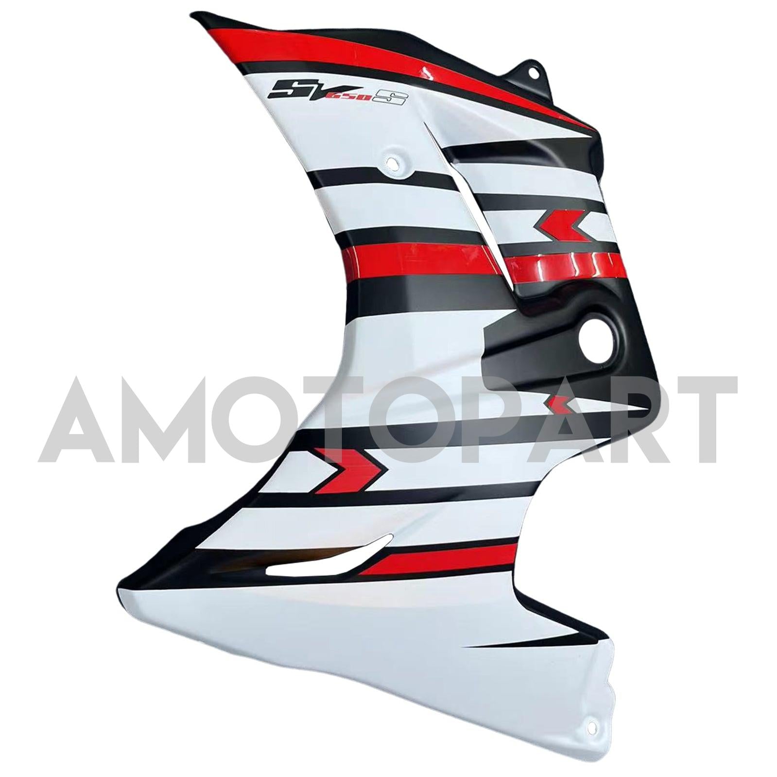 Amotopart 2003-2013 SV650 Suzuki Red&White Fairing Kit