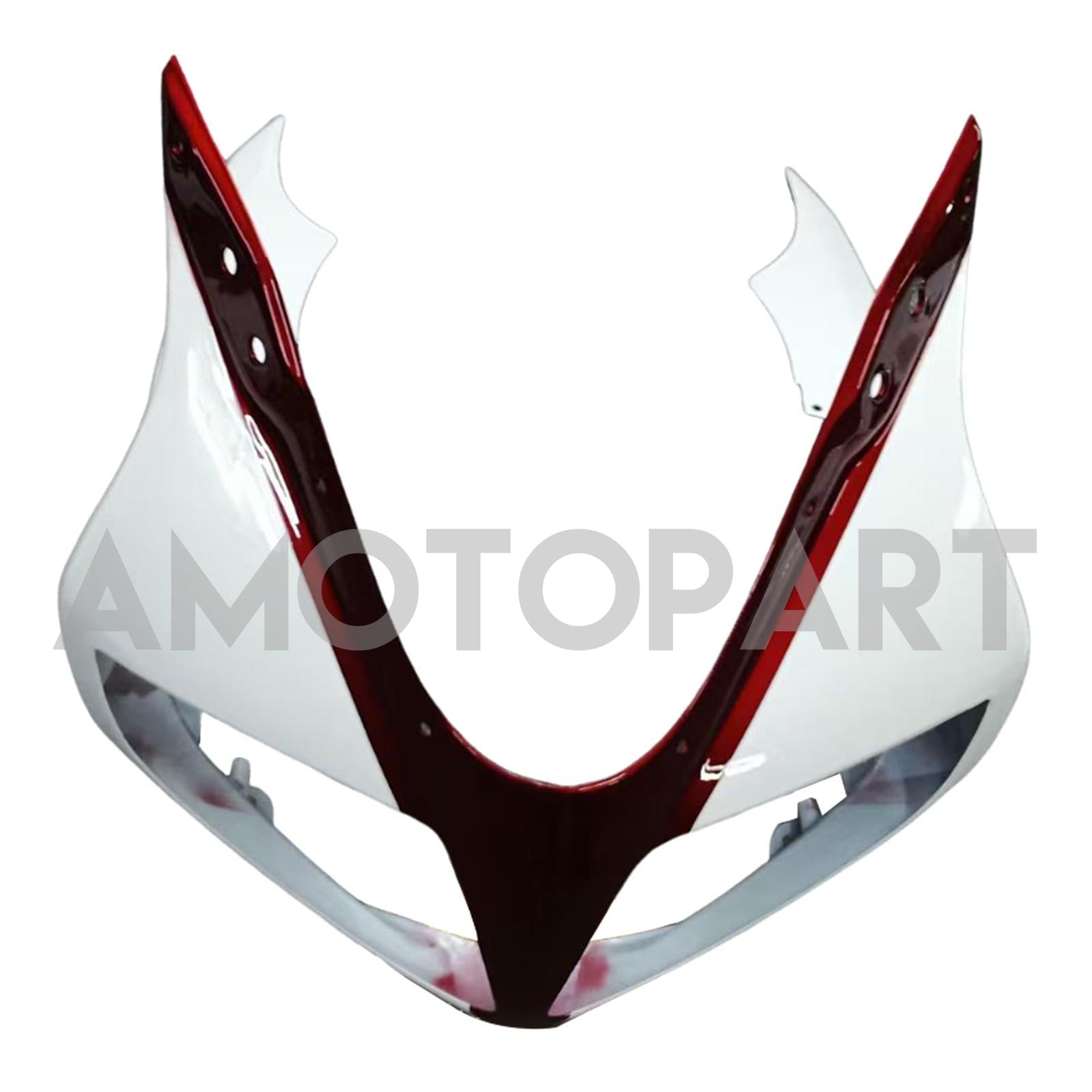 Amotopart 2003-2013 SV650 Suzuki Gloss White&Dark Red Fairing Kit