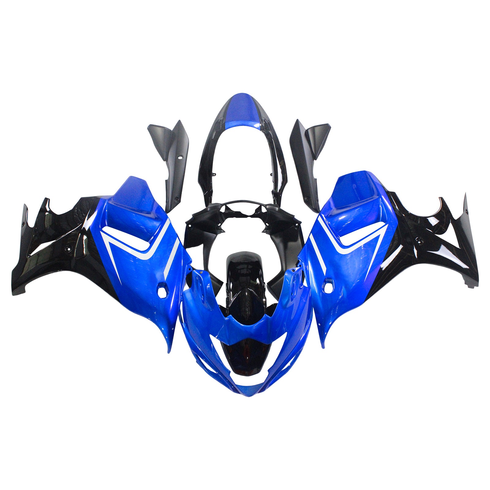 Amotopart Suzuki Katana GSX650F 2008-2013 Glossy Blue Fairing Kit