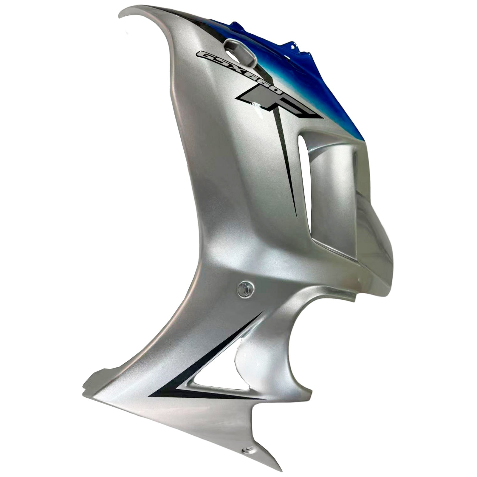 Amotopart 2008-2013 GSX650F Katana Suzuki Silver&Blue Fairing Kit