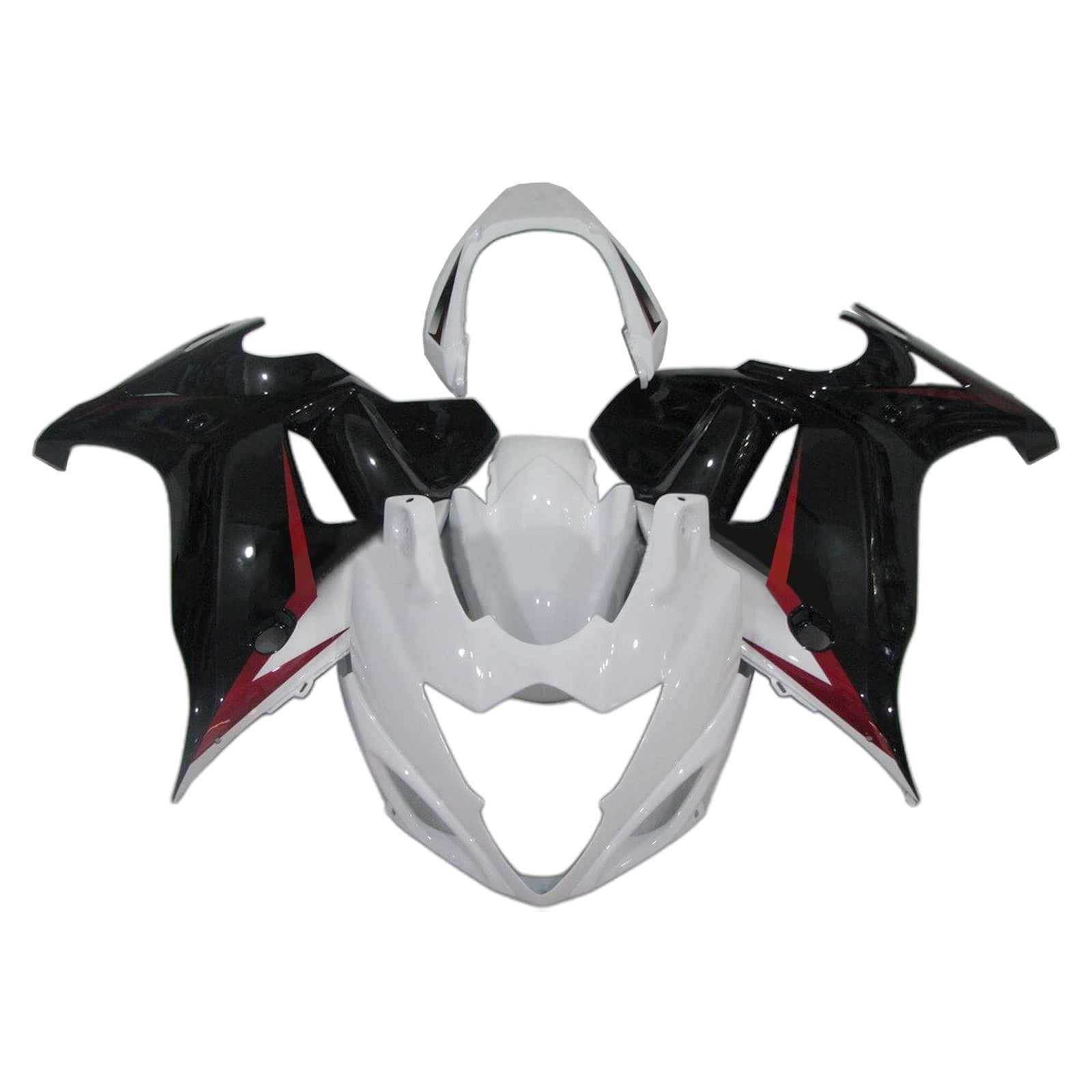 Amotopart 2008-2013 GSX650F Katana Suzuki Black&White Fairing Kit
