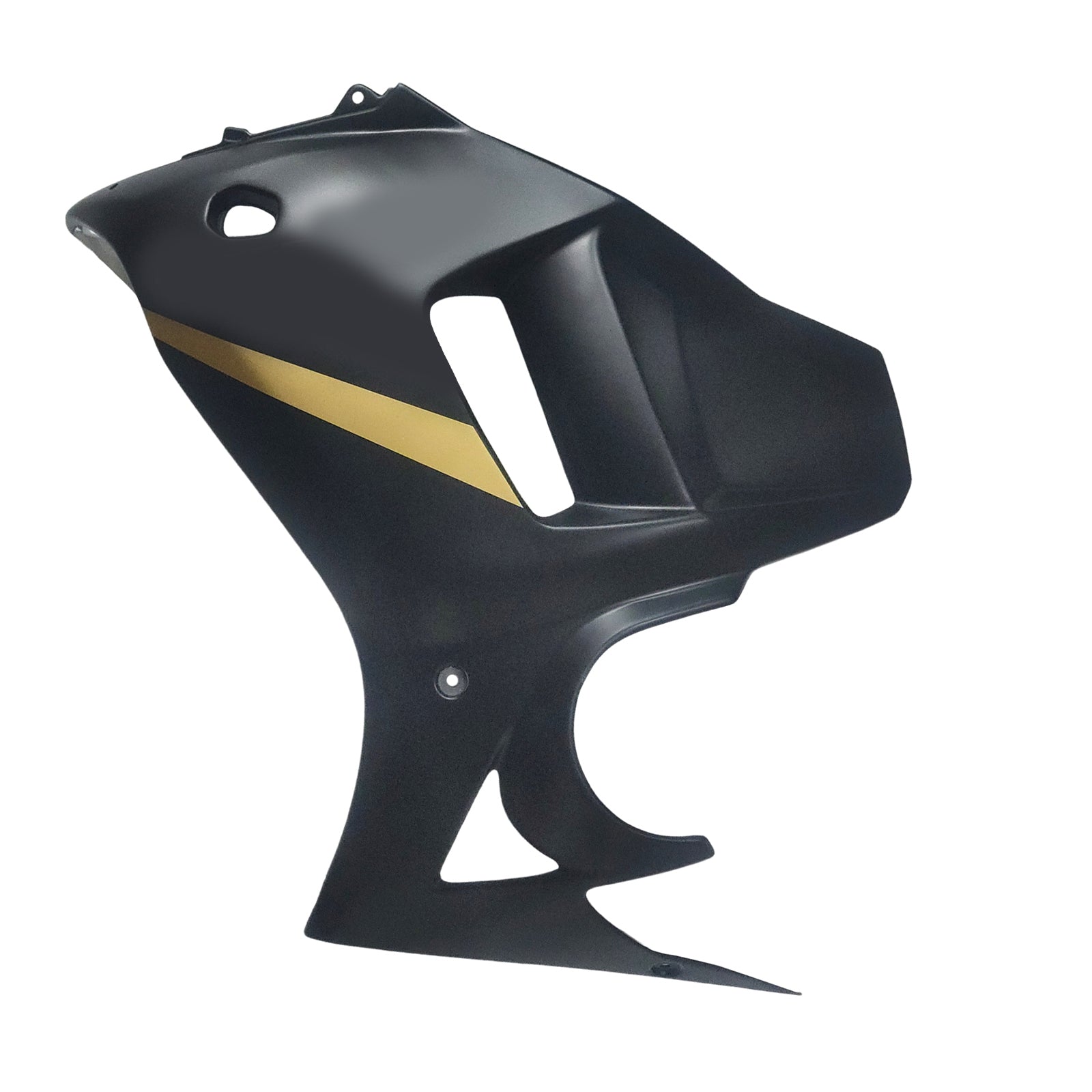 Amotopart 2008-2013 GSX650F Katana スズキ マットブラック&ゴールド フェアリングキット