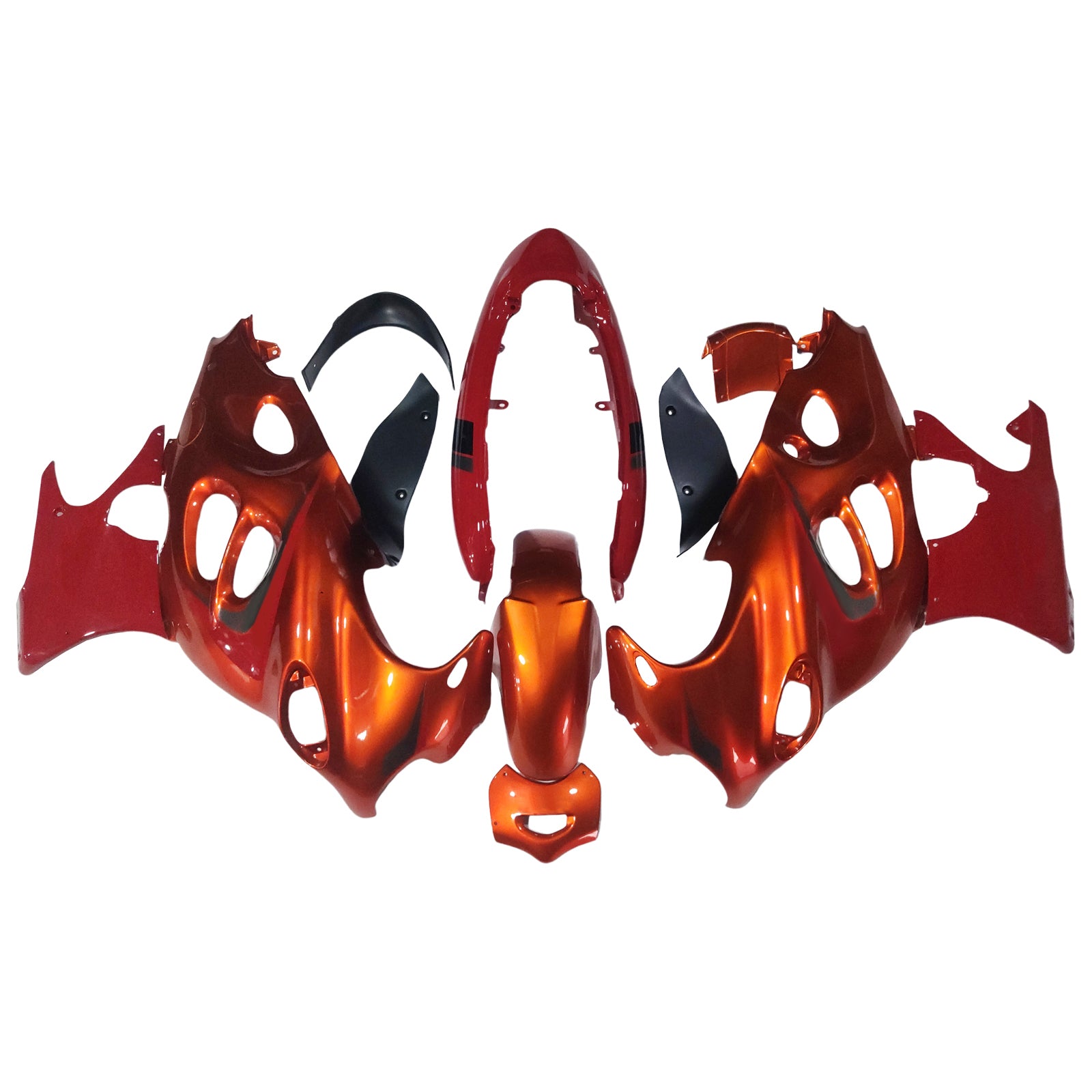 Amotopart 2003-2006 Suzuki Katana GSXF600/750 Fairing Red Kit